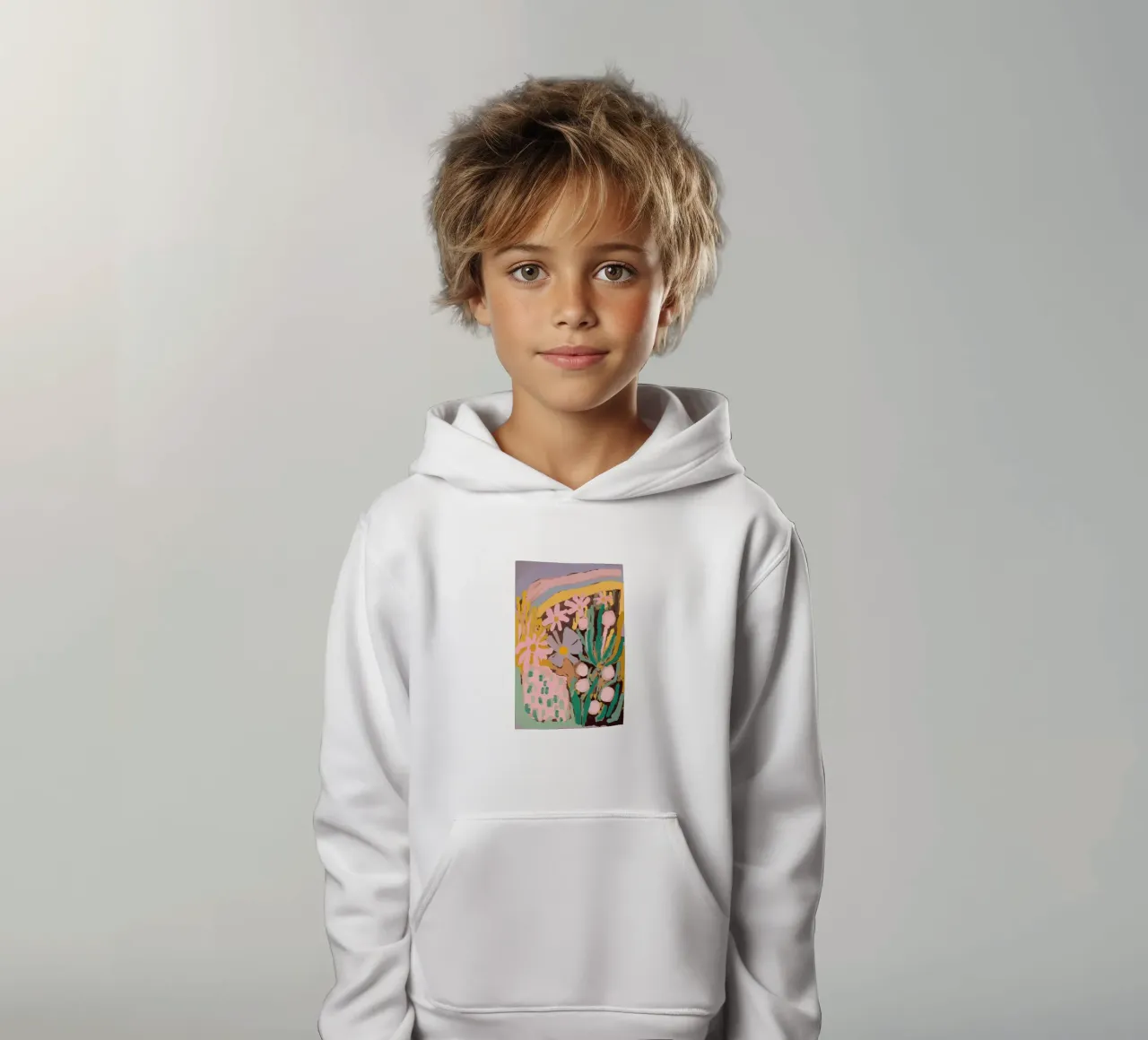 Spring Impression felpa bambino con cappuccio da treechild