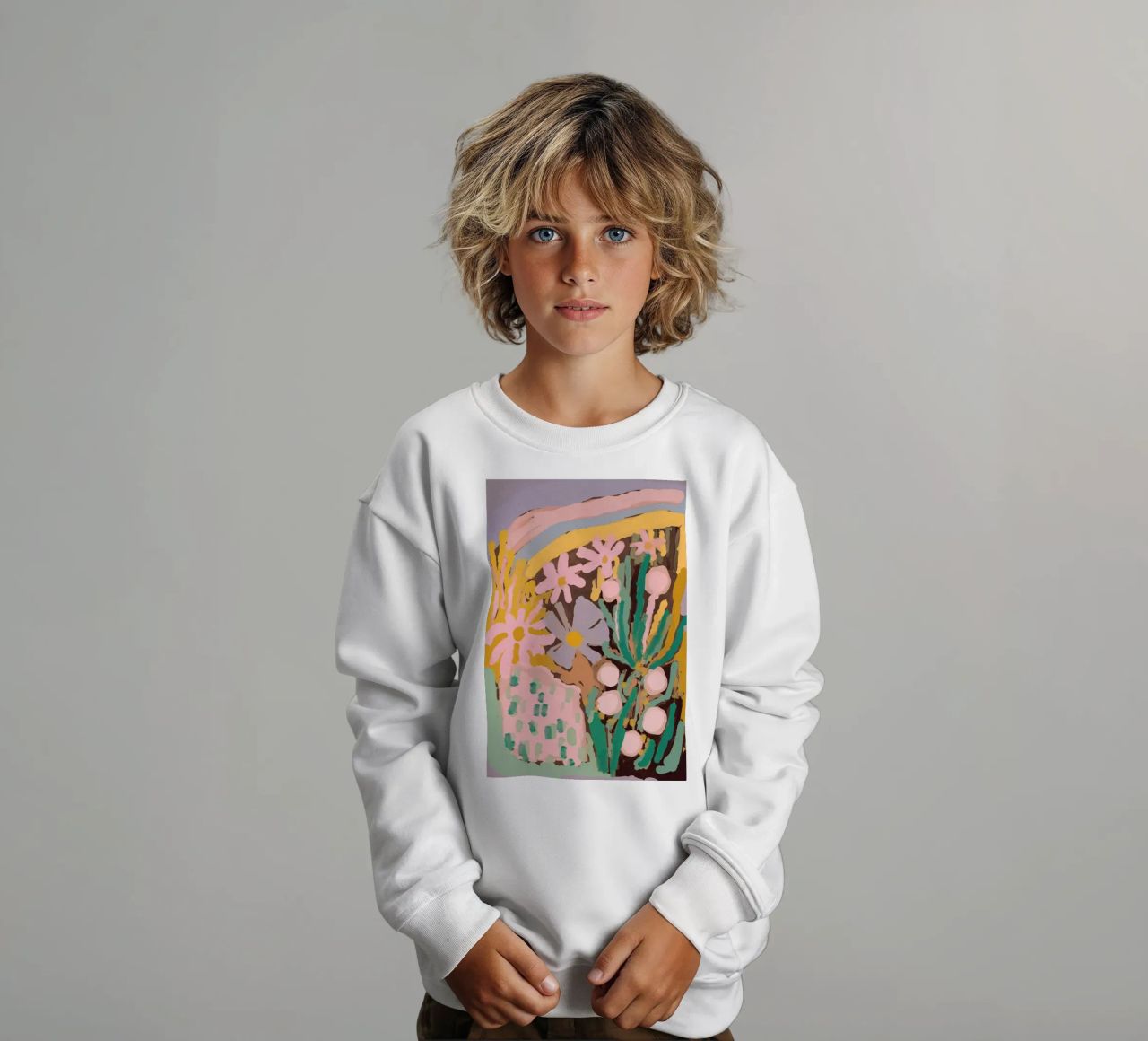 Spring Impression felpa bambino da treechild
