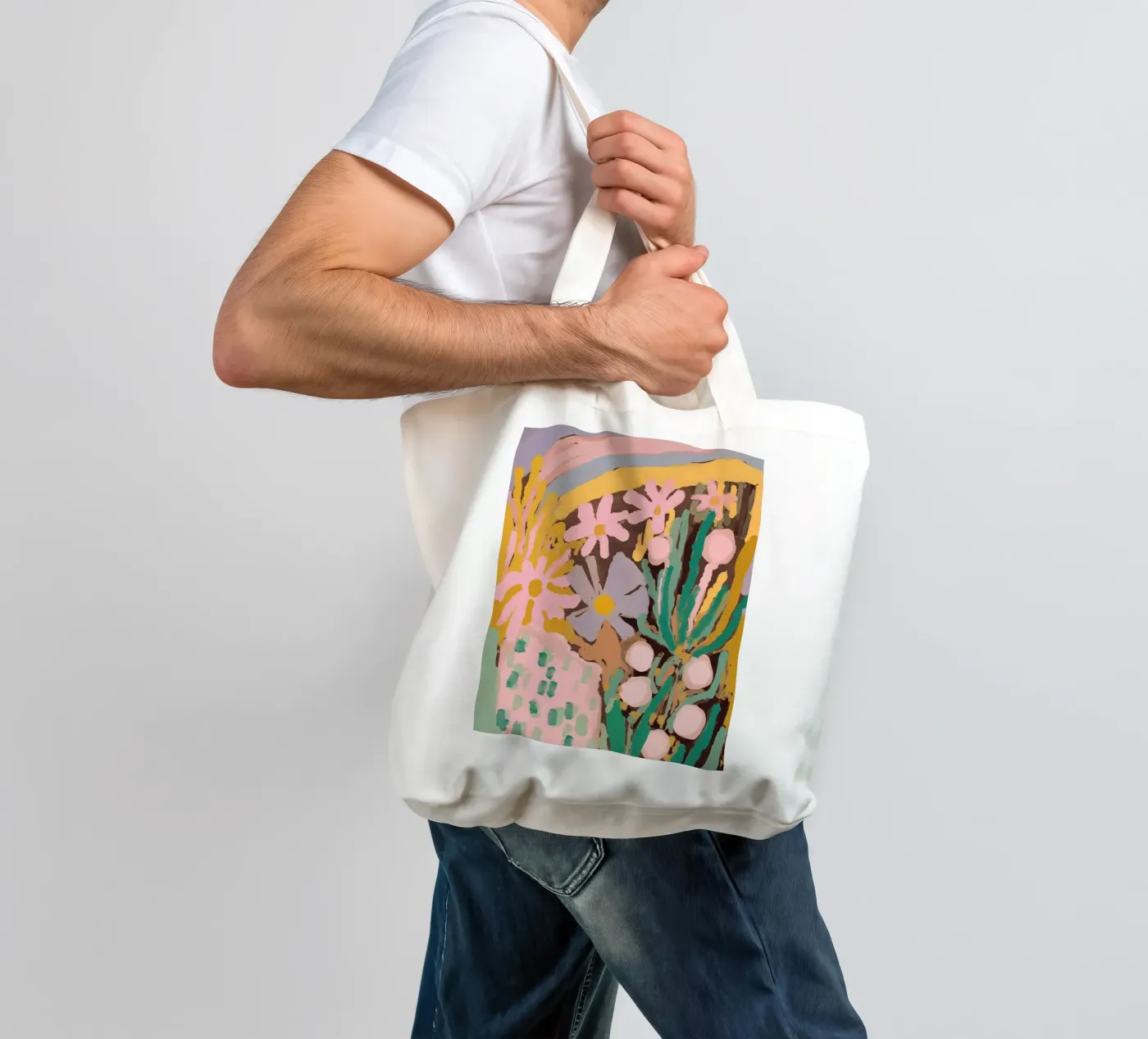 Spring Impression tote bag by treechild