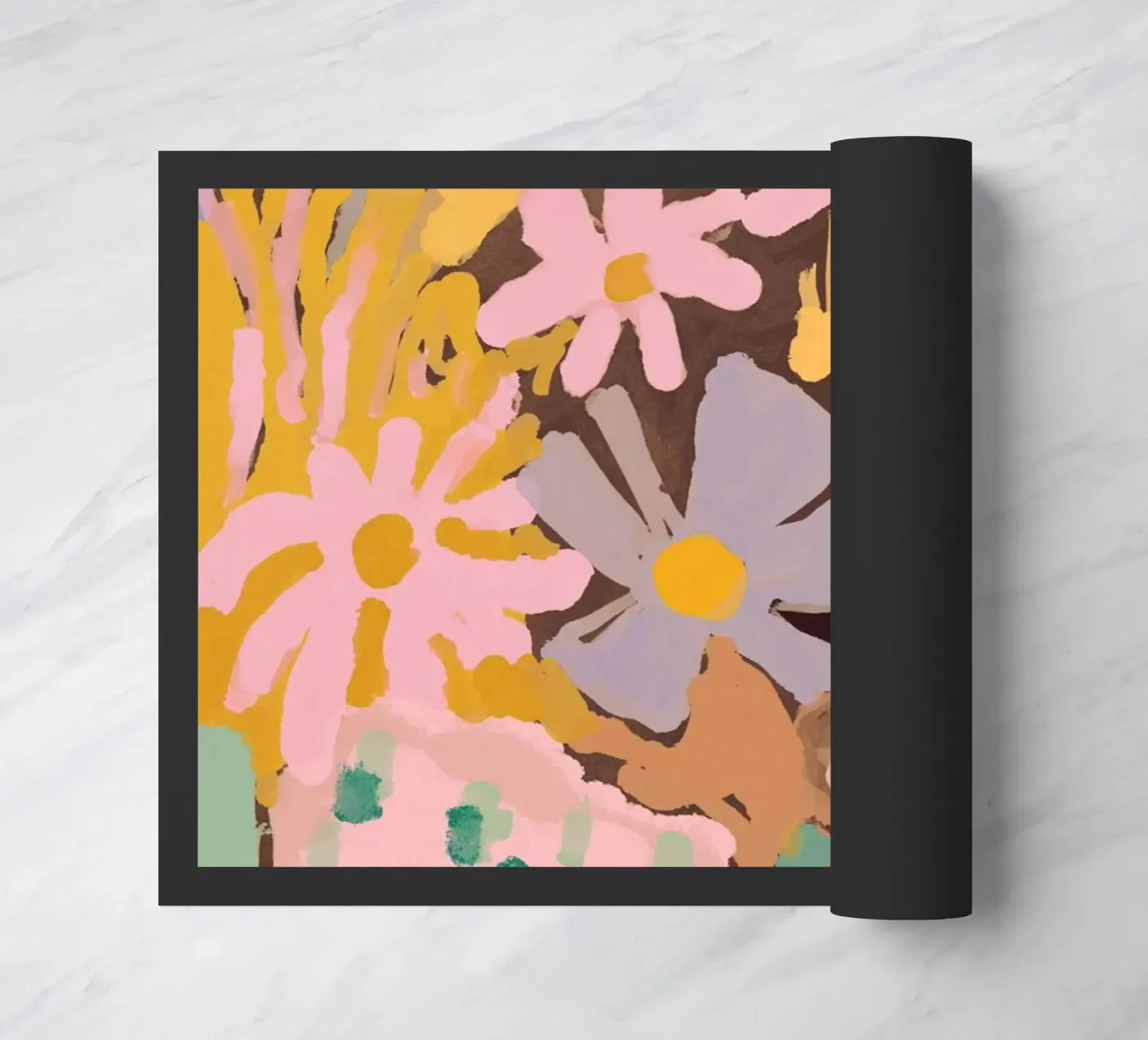 Spring Impression Fußmatte von treechild