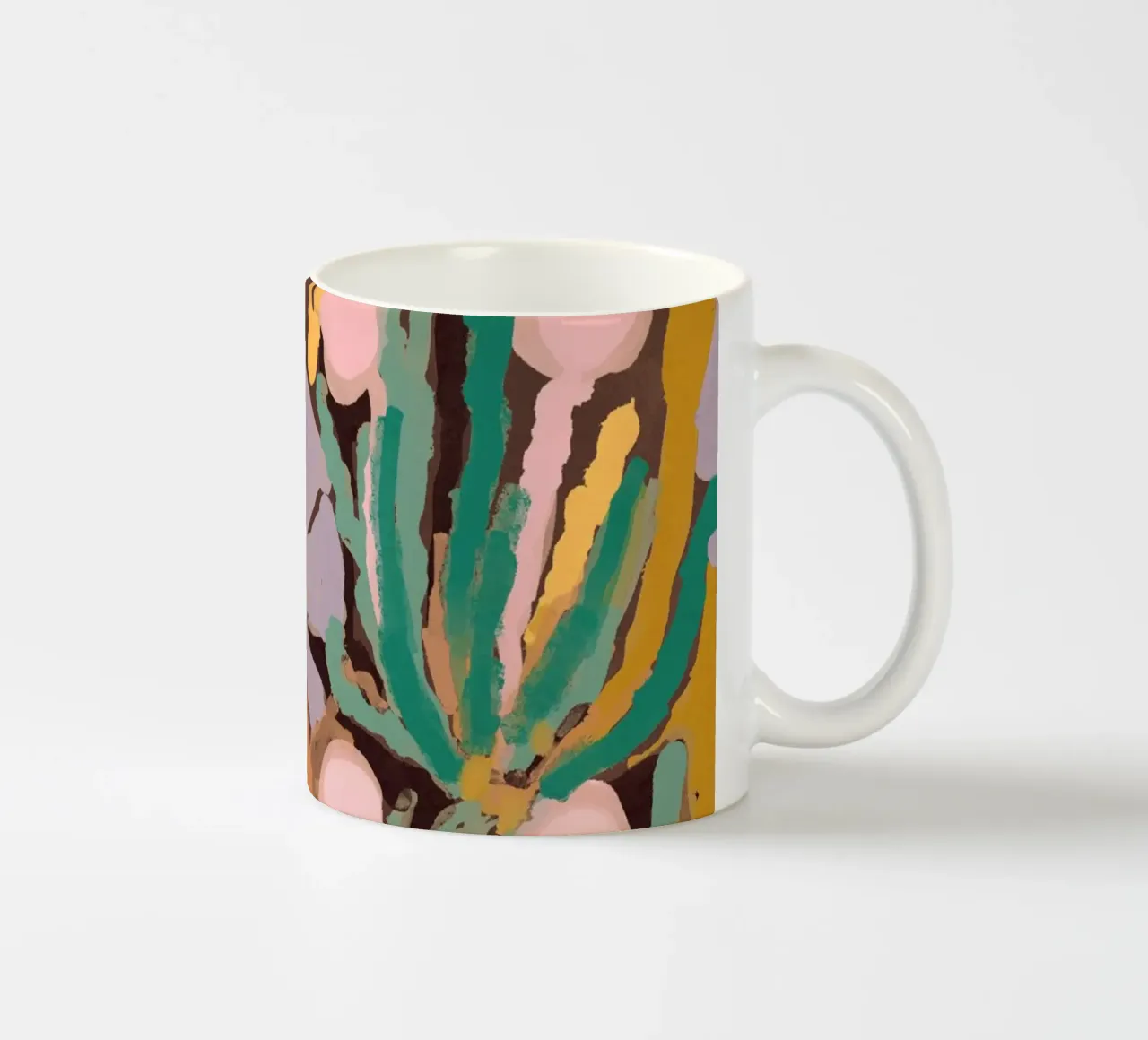 Spring Impression ceramic mug by treechild