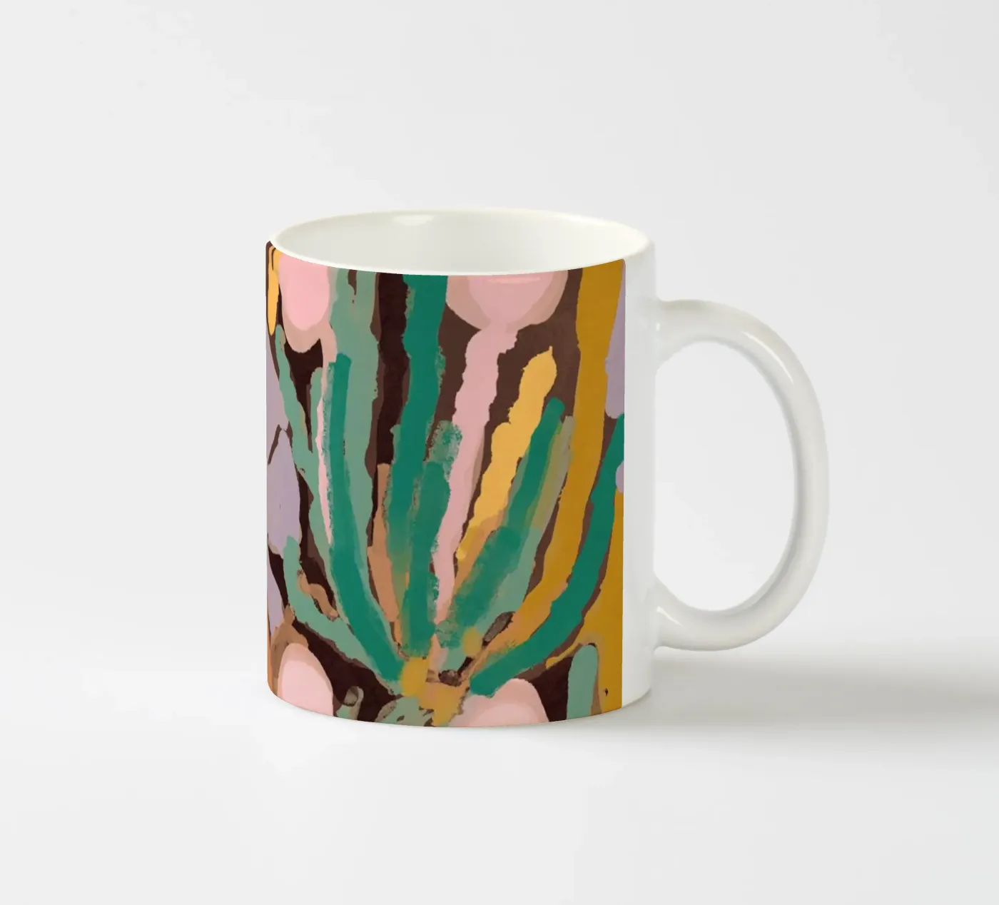 Spring Impression ceramic mug by treechild