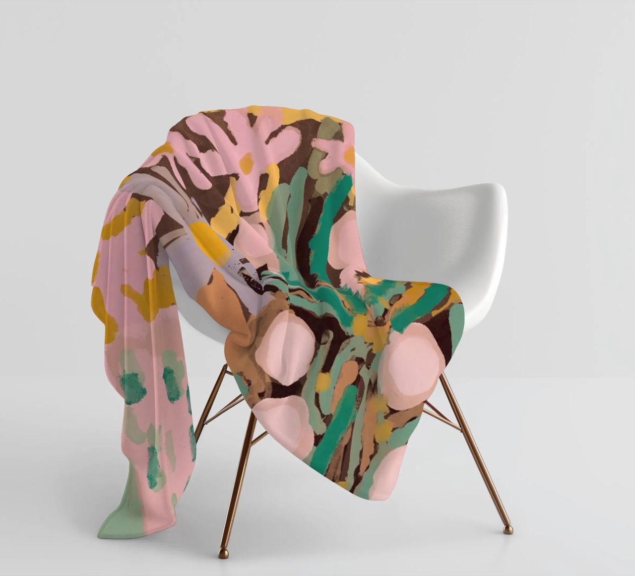 Spring Impression coperta in pile da treechild