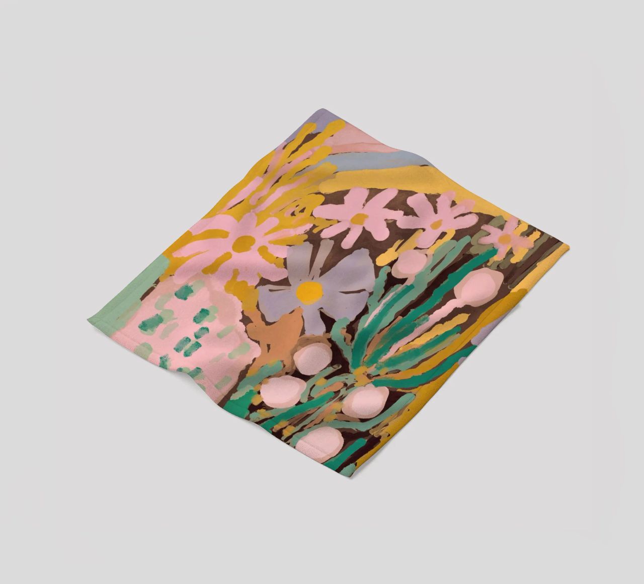 Spring Impression coperta in pile da treechild
