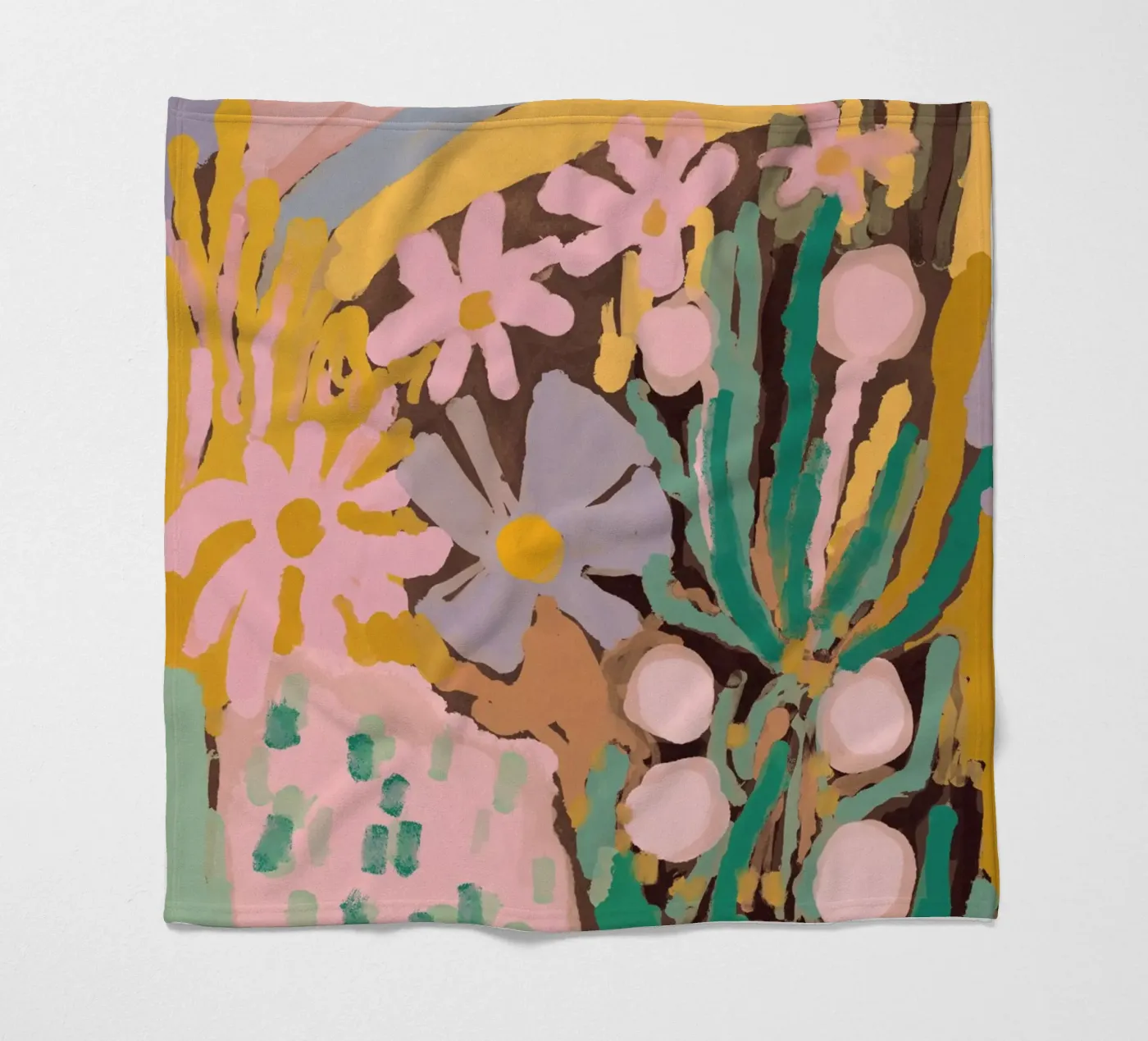 Spring Impression Fleecedecke von treechild