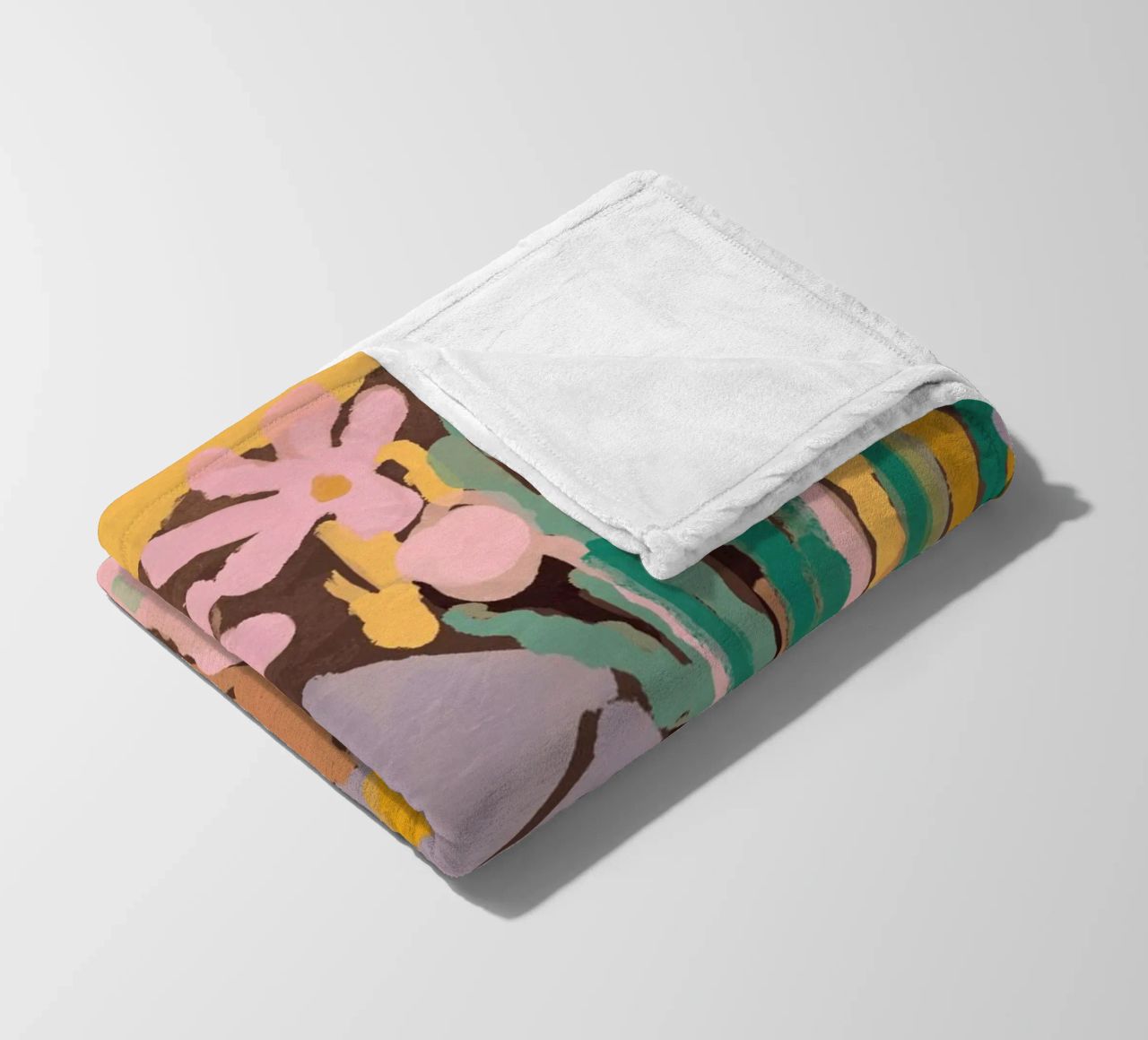 Spring Impression coperta in pile da treechild