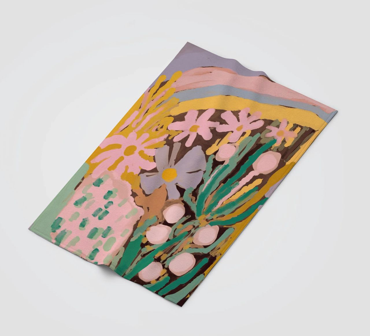 Spring Impression coperta in pile da treechild