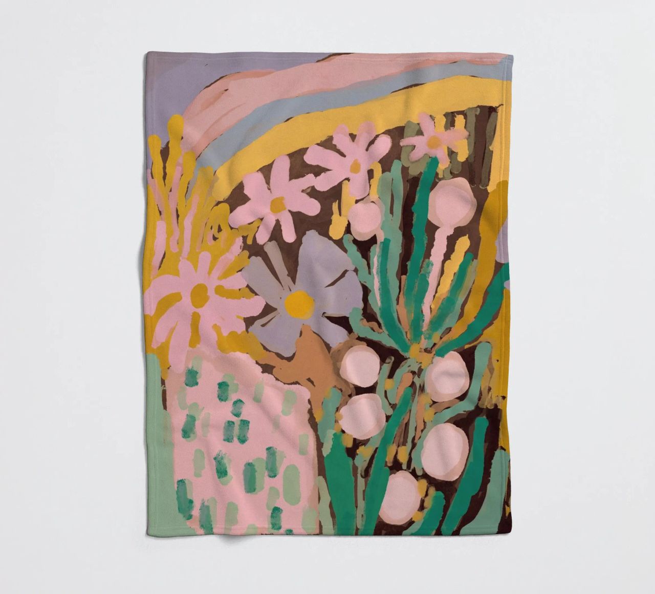 Spring Impression coperta in pile da treechild