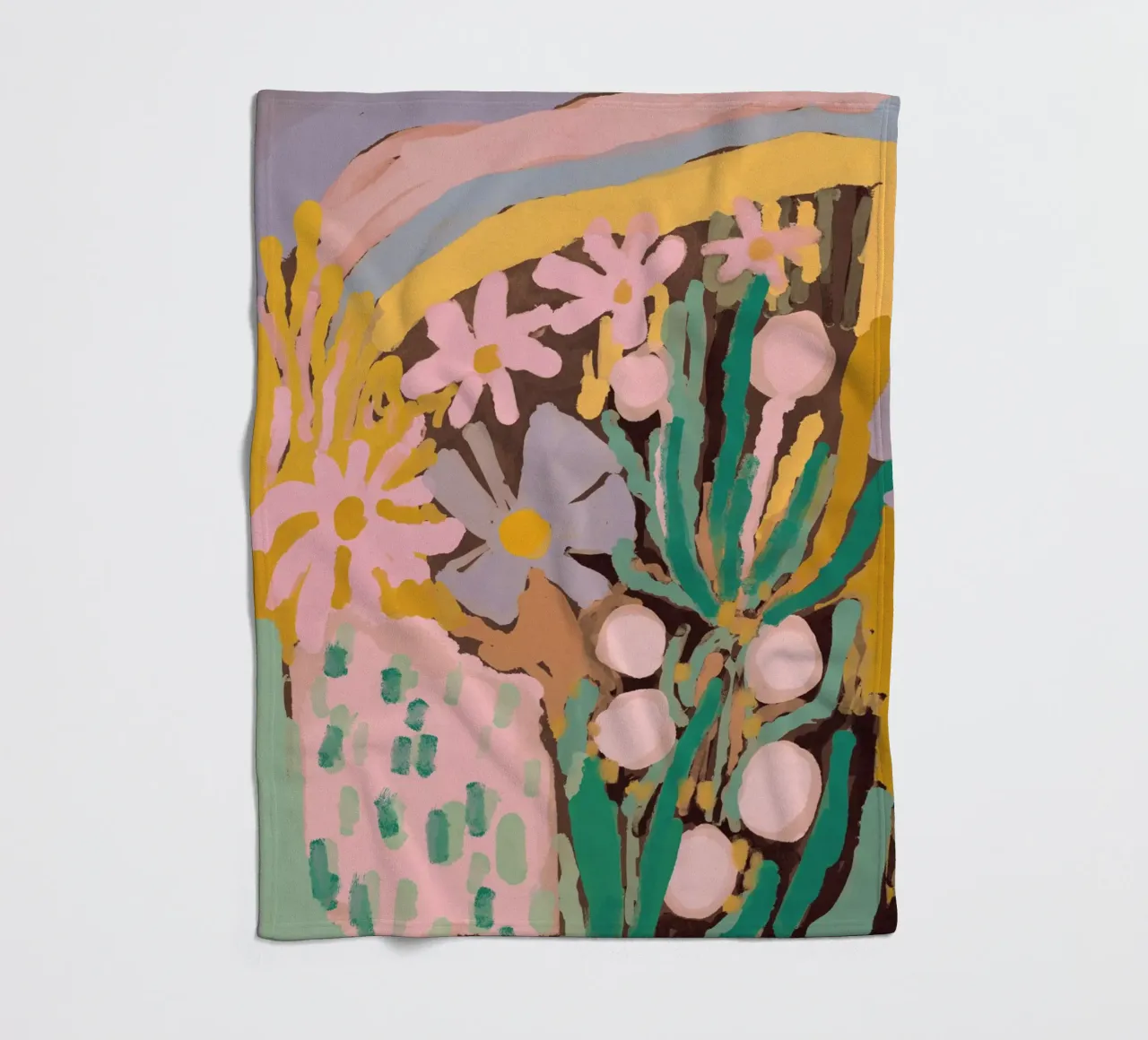 Spring Impression fleece blanket by treechild