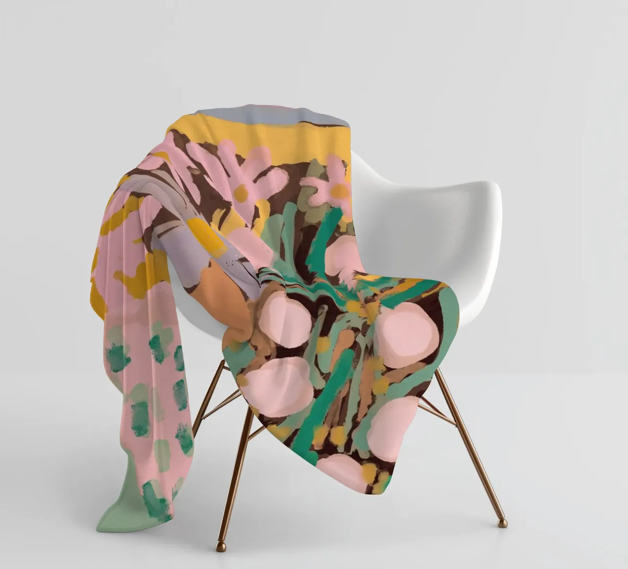 Spring Impression Fleecedecke von treechild