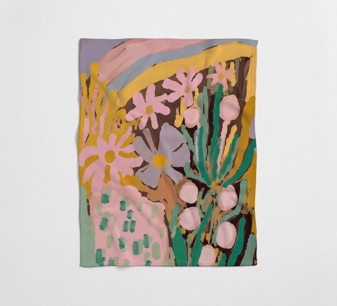 Spring Impression coperta in pile da treechild