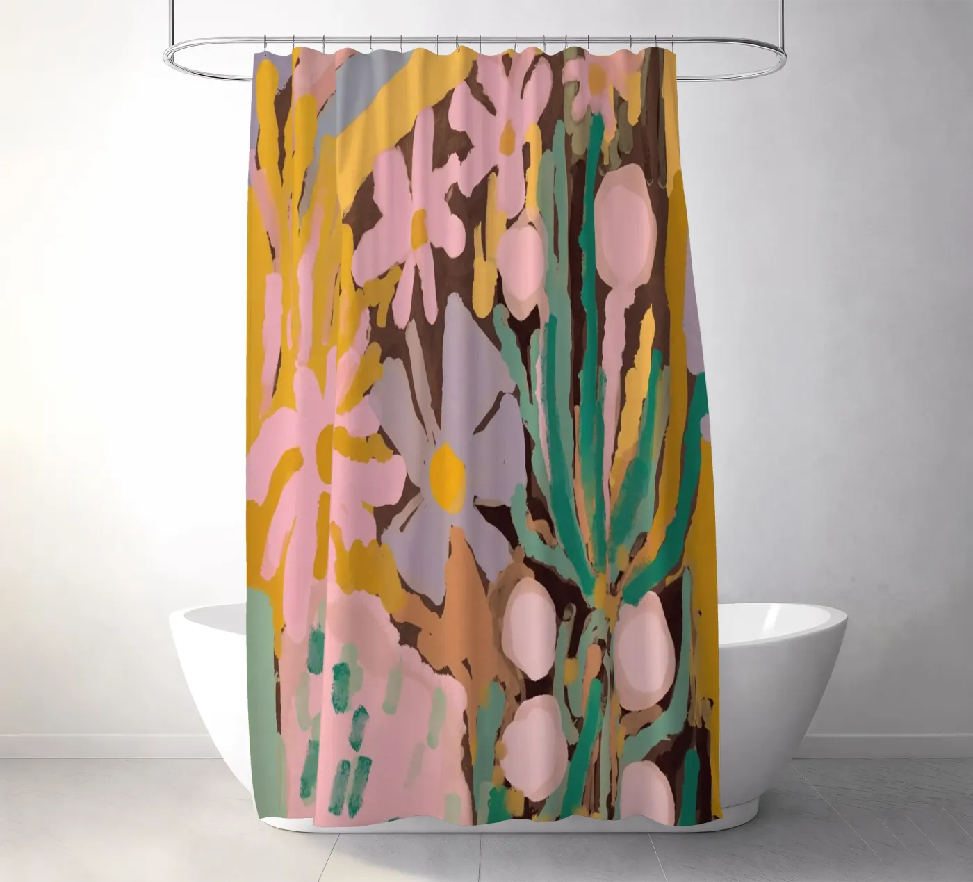 Spring Impression douchegordijn van treechild