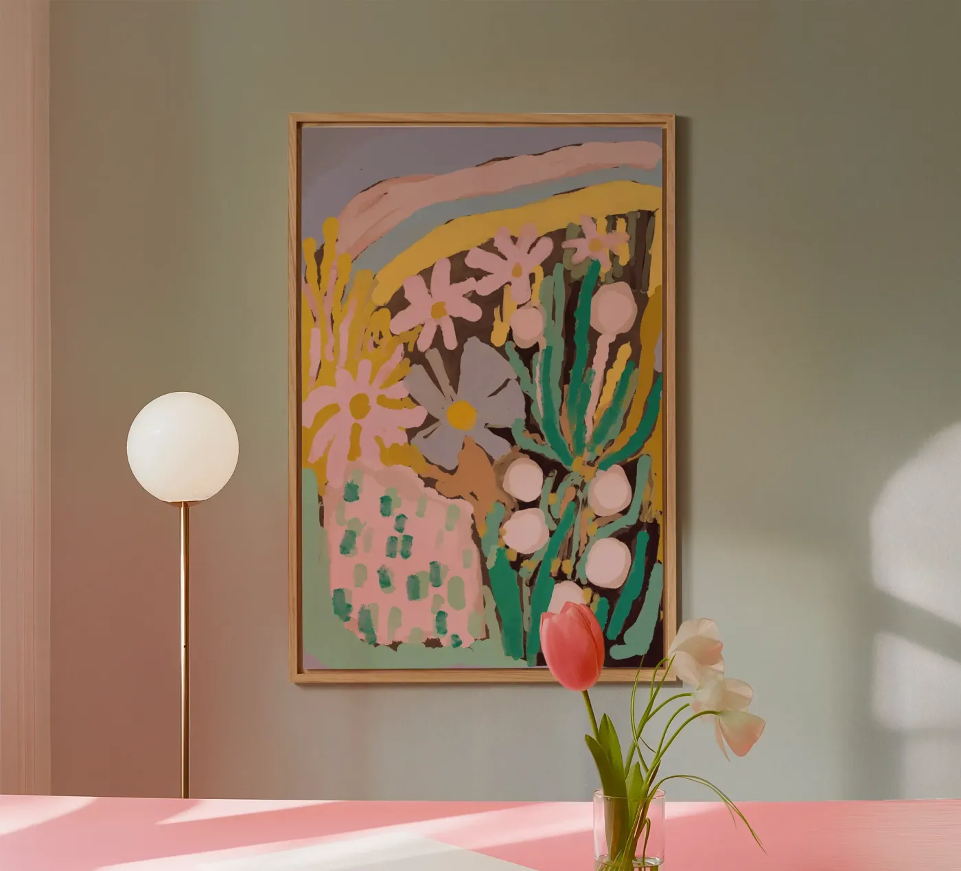 Spring Impression panneau forex de treechild