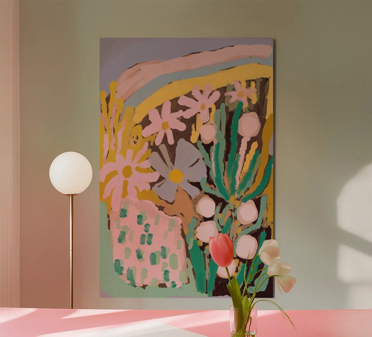 Spring Impression alluminio dibond da treechild