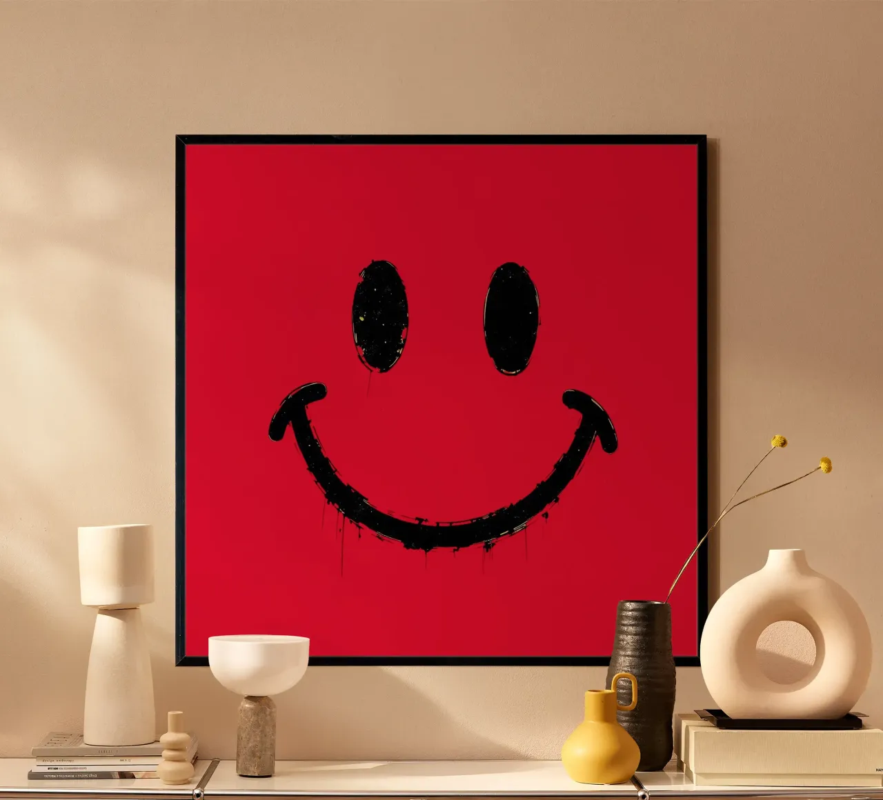 Emoji_StilB_rot1 poster da AI-Portraits by LK