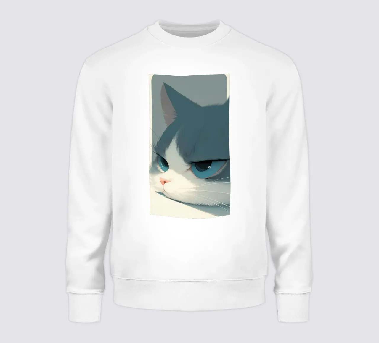 Lazy cat felpa da mip of map