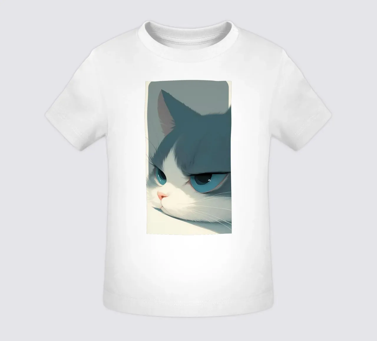 Lazy cat maglietta neonato da mip of map