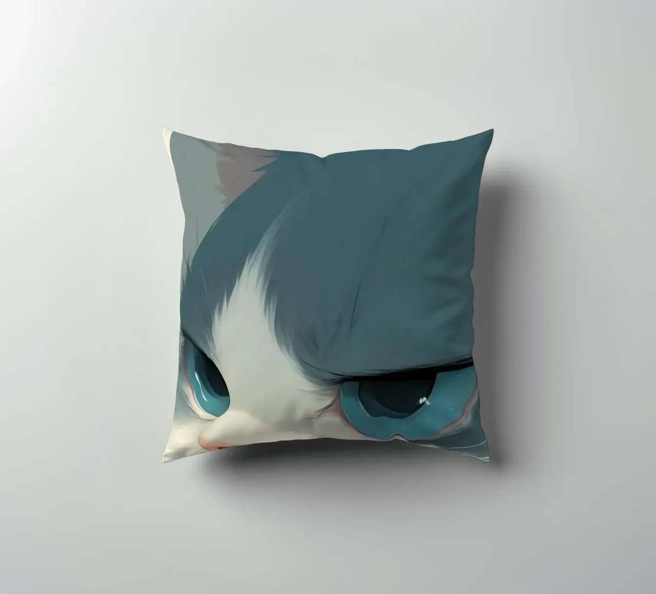 Lazy cat cuscino da mip of map
