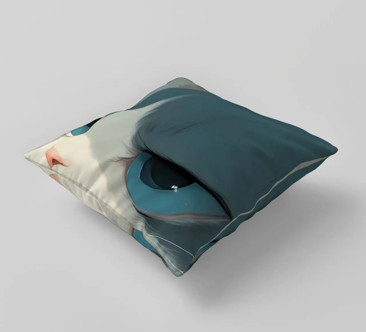 Lazy cat cuscino da mip of map