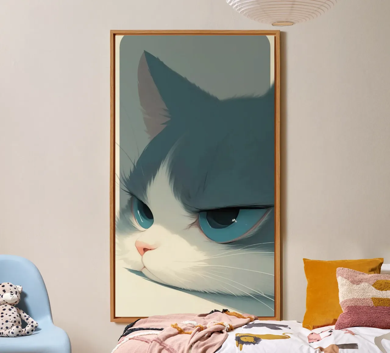 Lazy cat alluminio dibond da mip of map