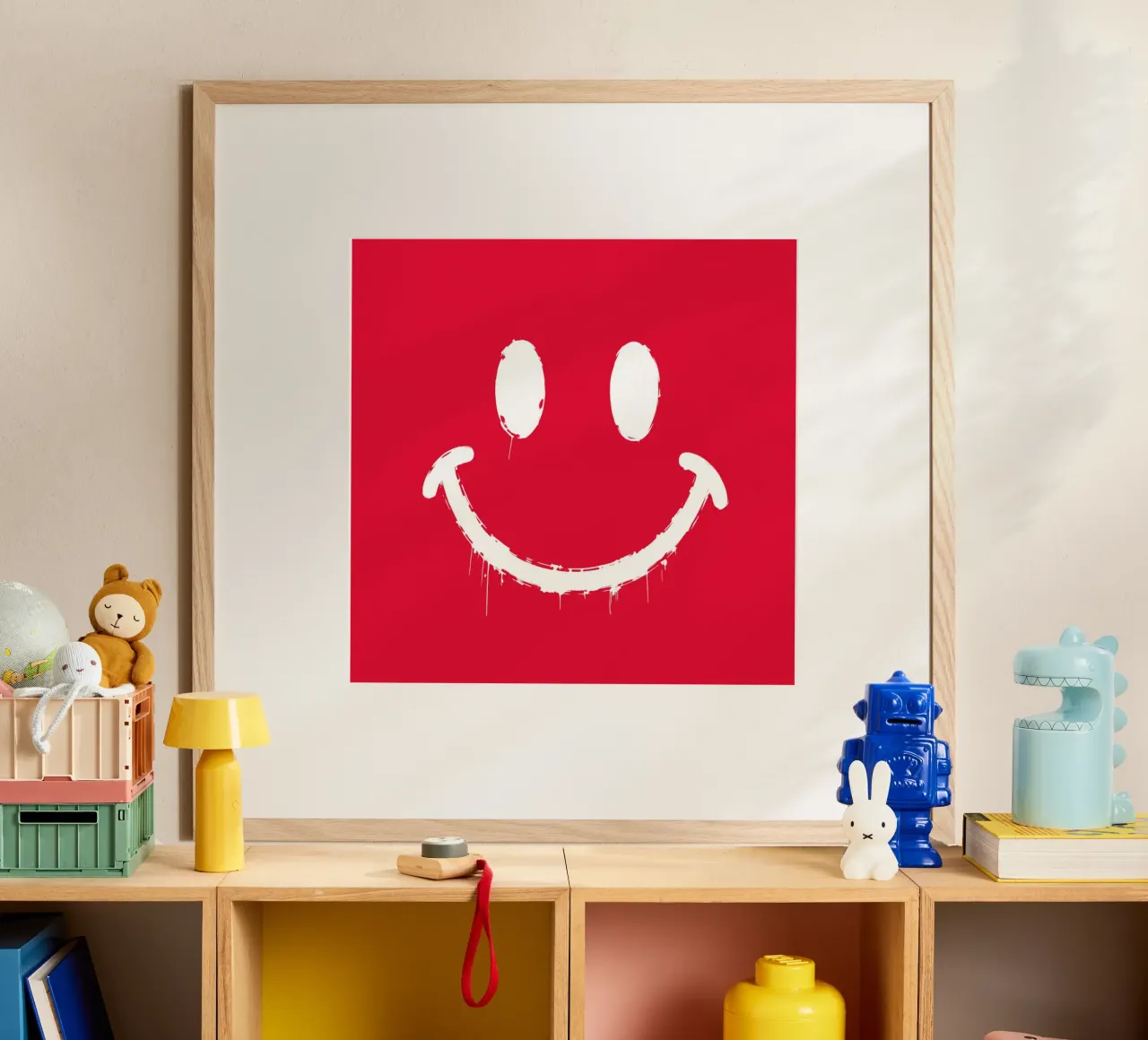 Emoji_StilB_rot2 poster da AI-Portraits by LK