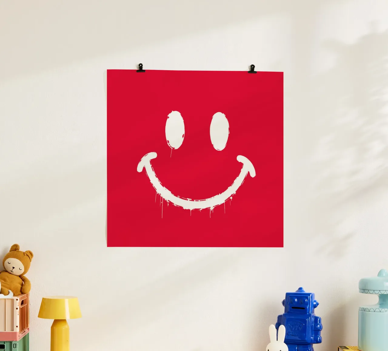 Emoji_StilB_rot2 poster da AI-Portraits by LK