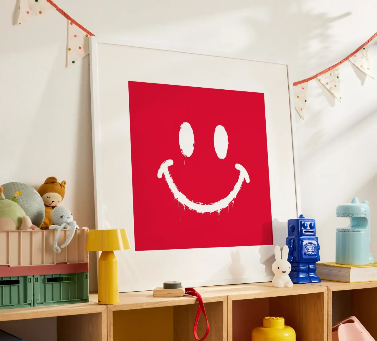 Emoji_StilB_rot2 poster da AI-Portraits by LK