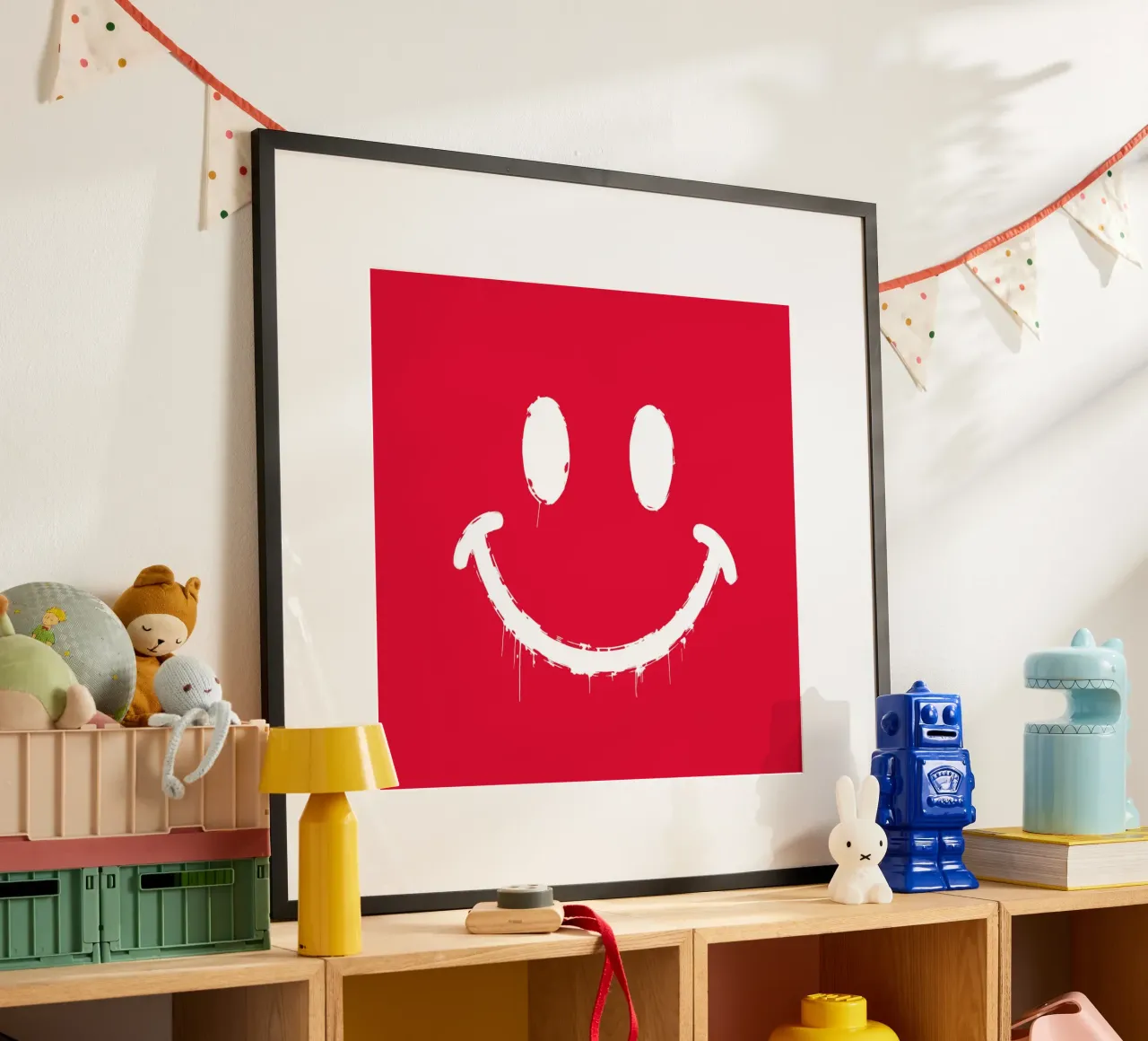 Emoji_StilB_rot2 poster da AI-Portraits by LK