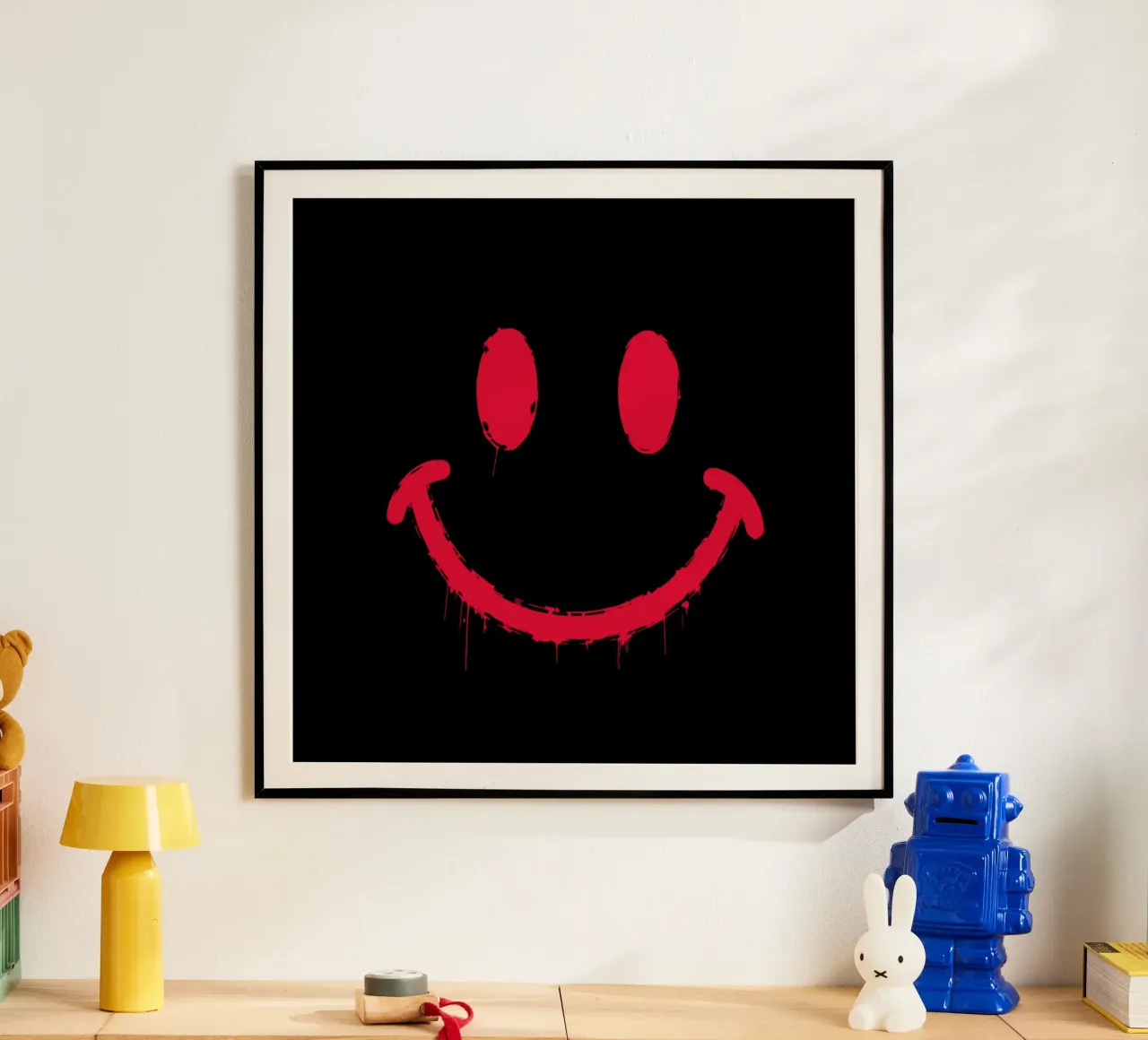 Emoji_StilB_rot3 poster da AI-Portraits by LK