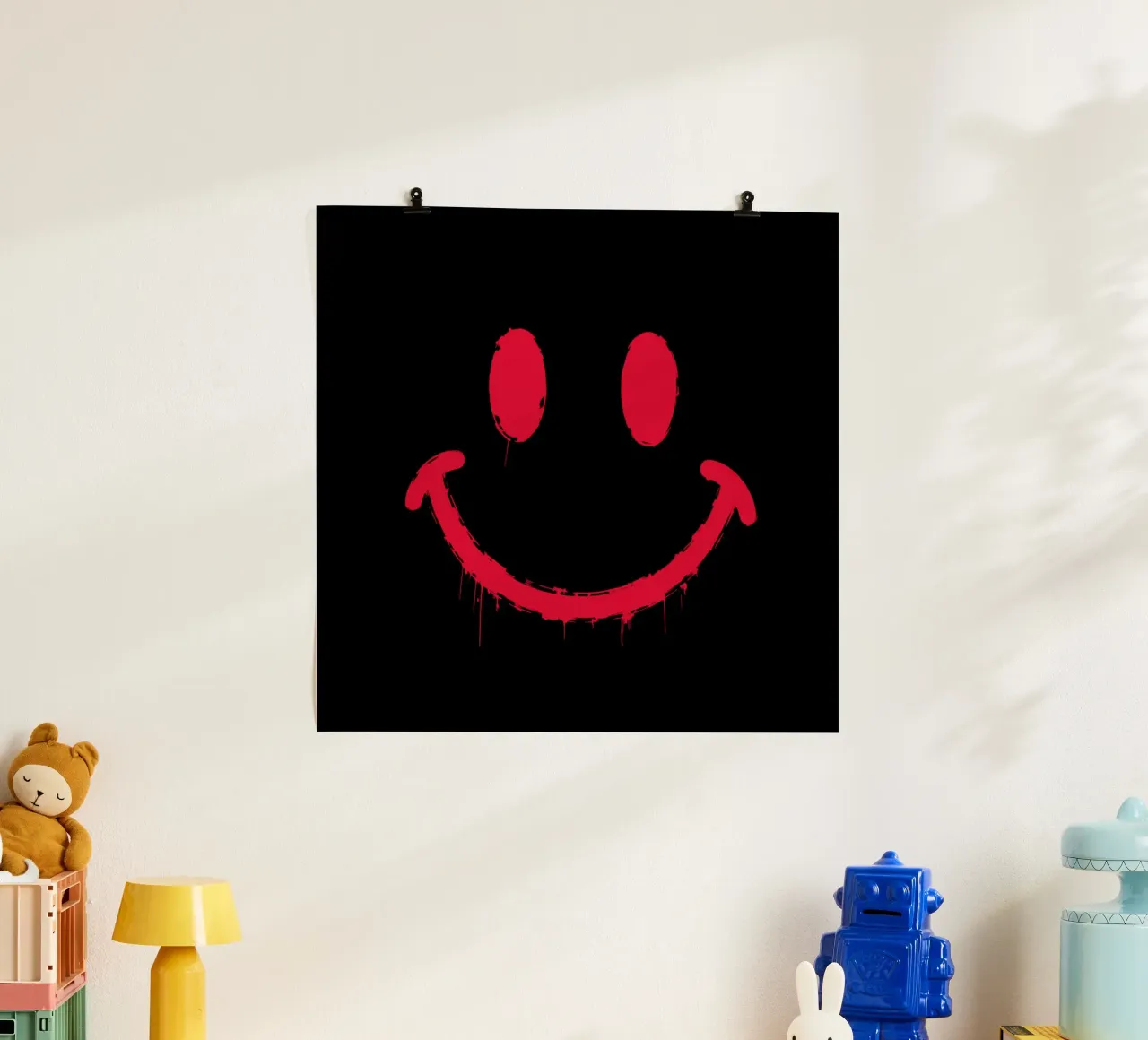 Emoji_StilB_rot3 poster da AI-Portraits by LK