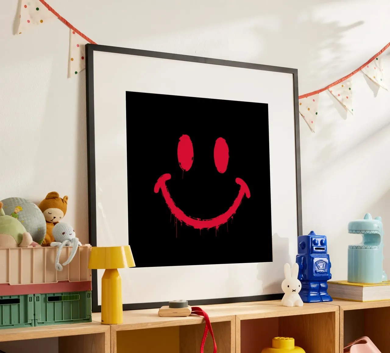 Emoji_StilB_rot3 poster da AI-Portraits by LK