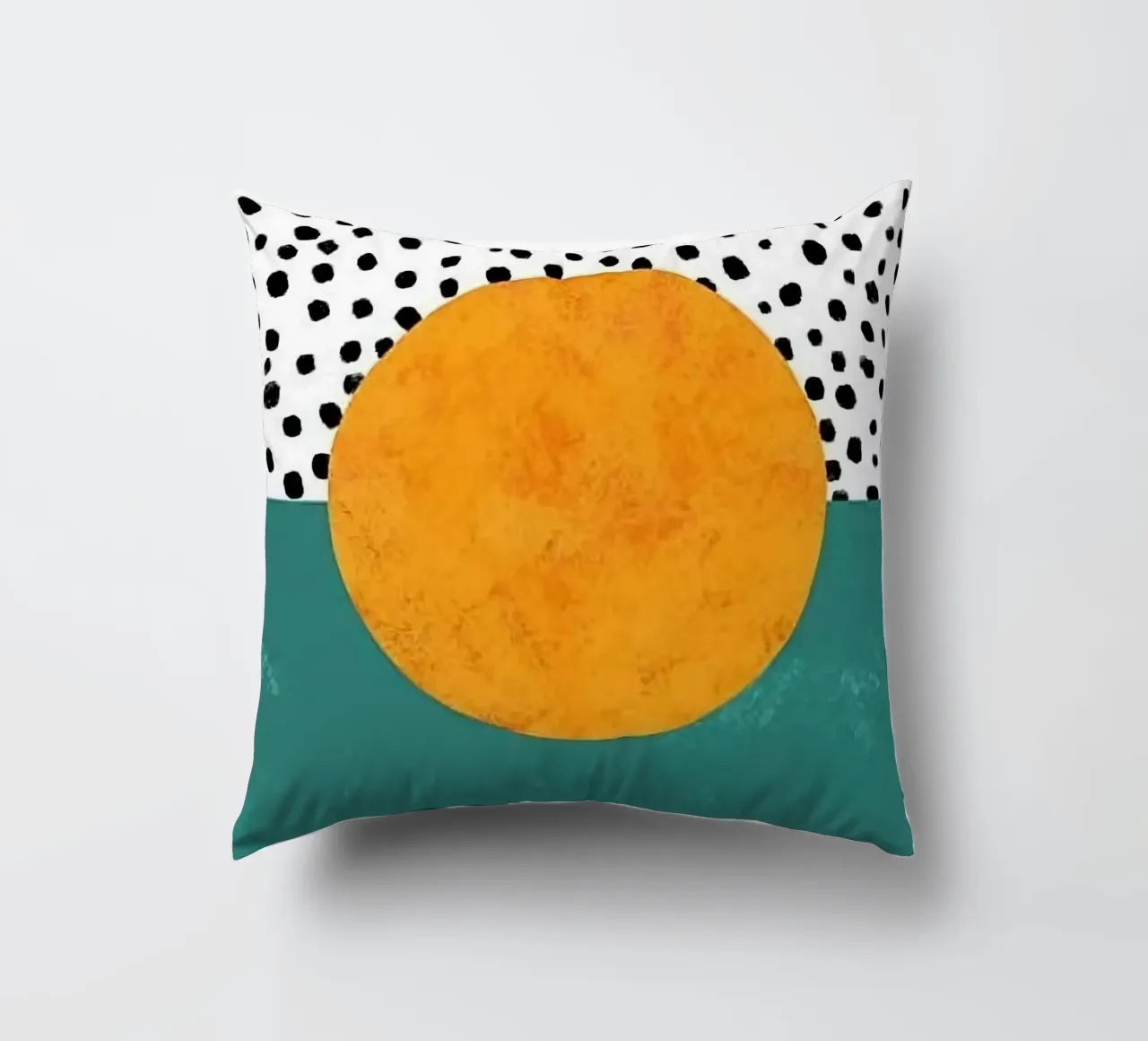 Full moon cuscino da mip of map