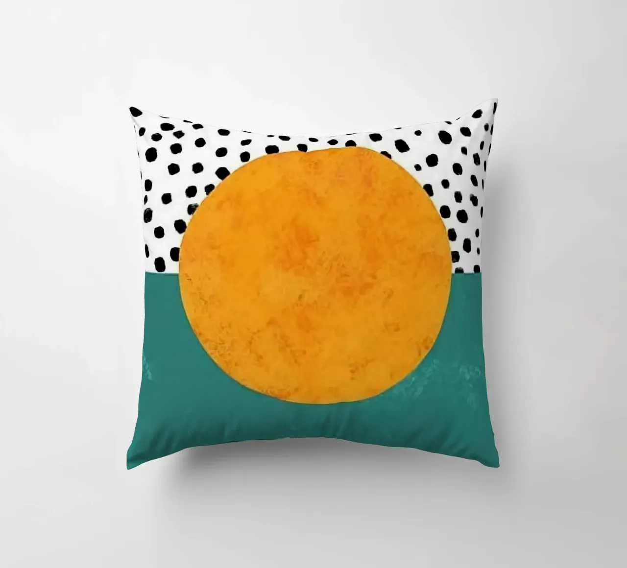 Full moon cuscino da mip of map