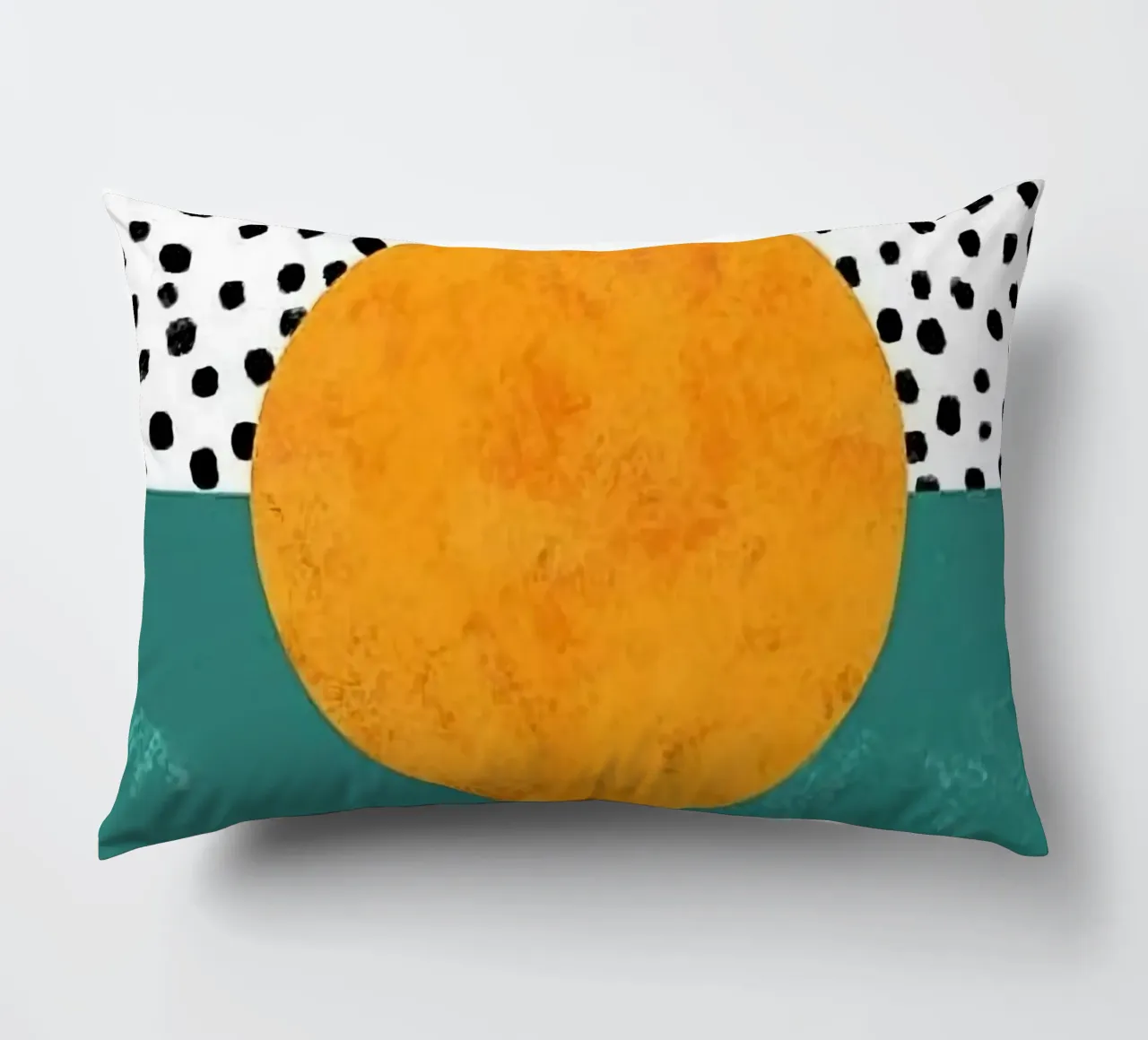 Full moon cuscino da mip of map