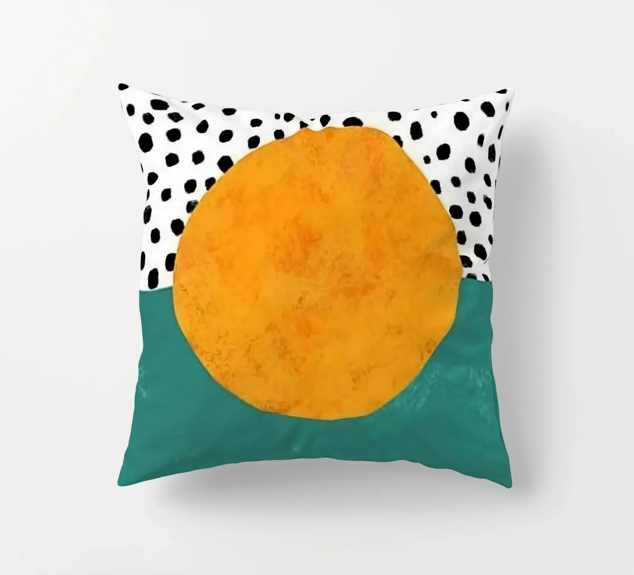 Full moon cuscino da mip of map
