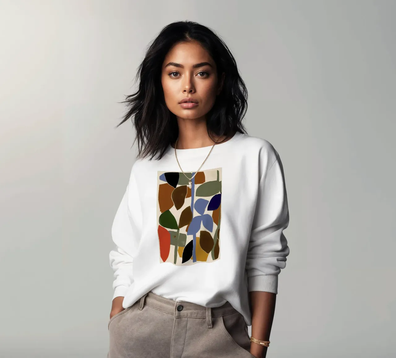 Botanic Impression Sweatshirt von treechild