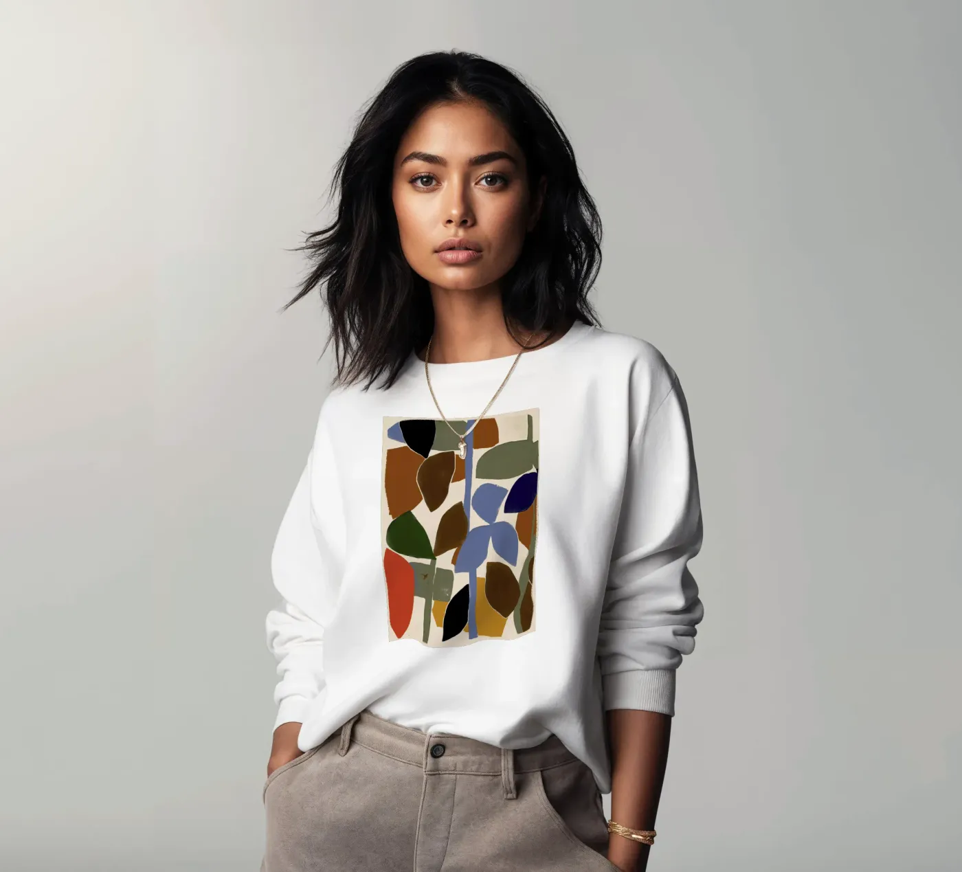 Botanic Impression sweatshirt by treechild