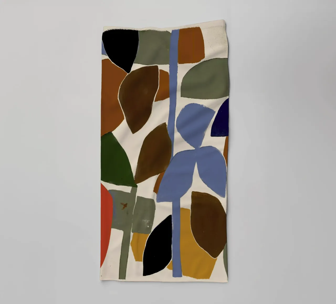 Botanic Impression towel by treechild