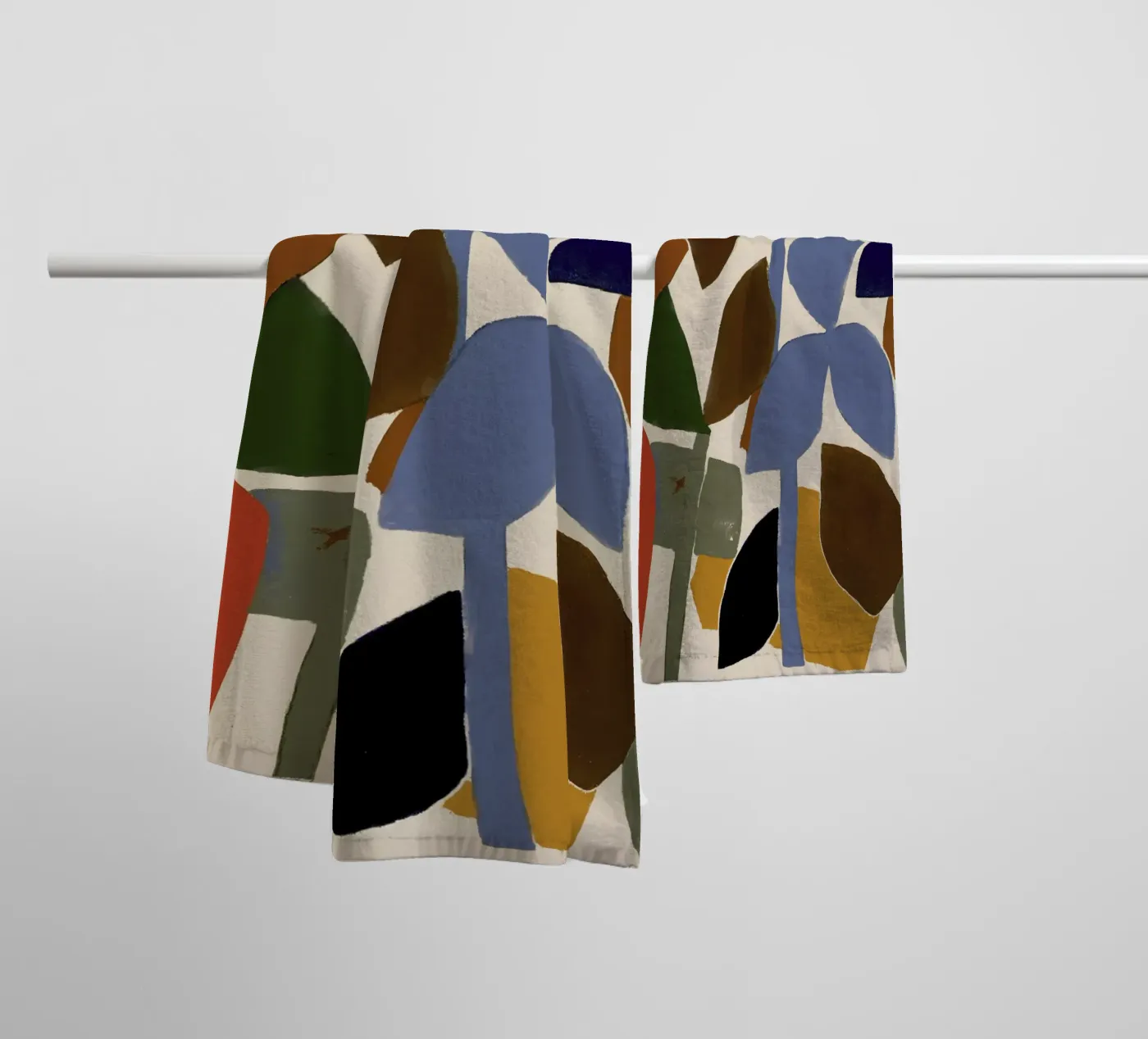 Botanic Impression towel by treechild