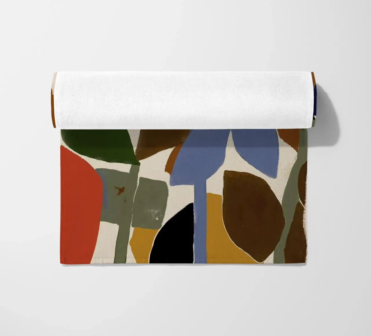 Botanic Impression Strandtuch von treechild