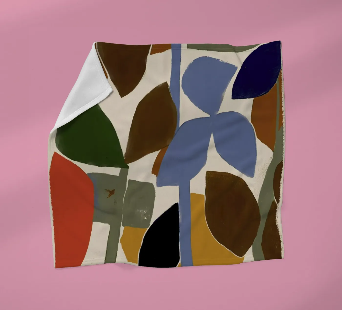 Botanic Impression plaid polaire de treechild