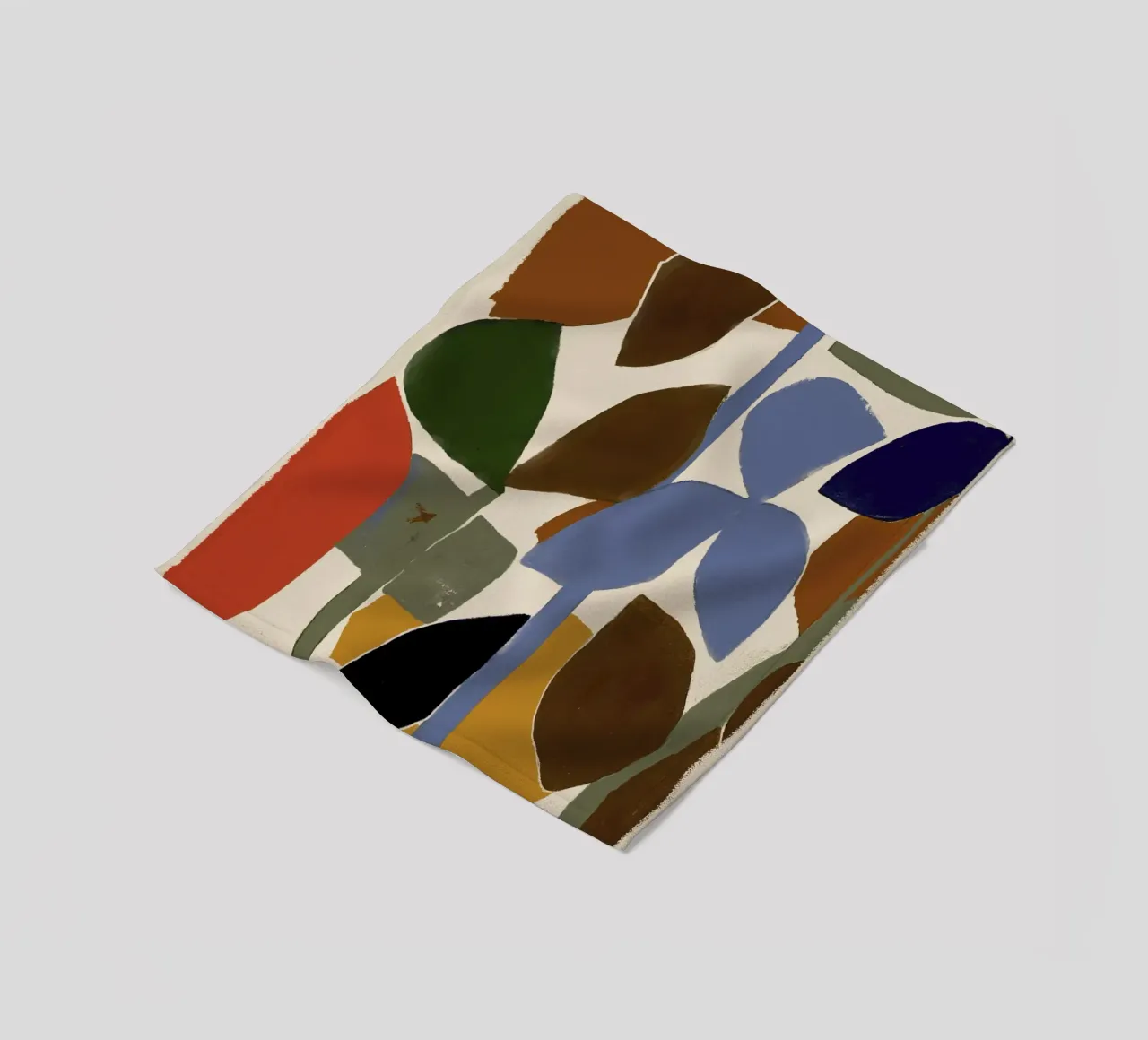 Botanic Impression Fleecedecke von treechild