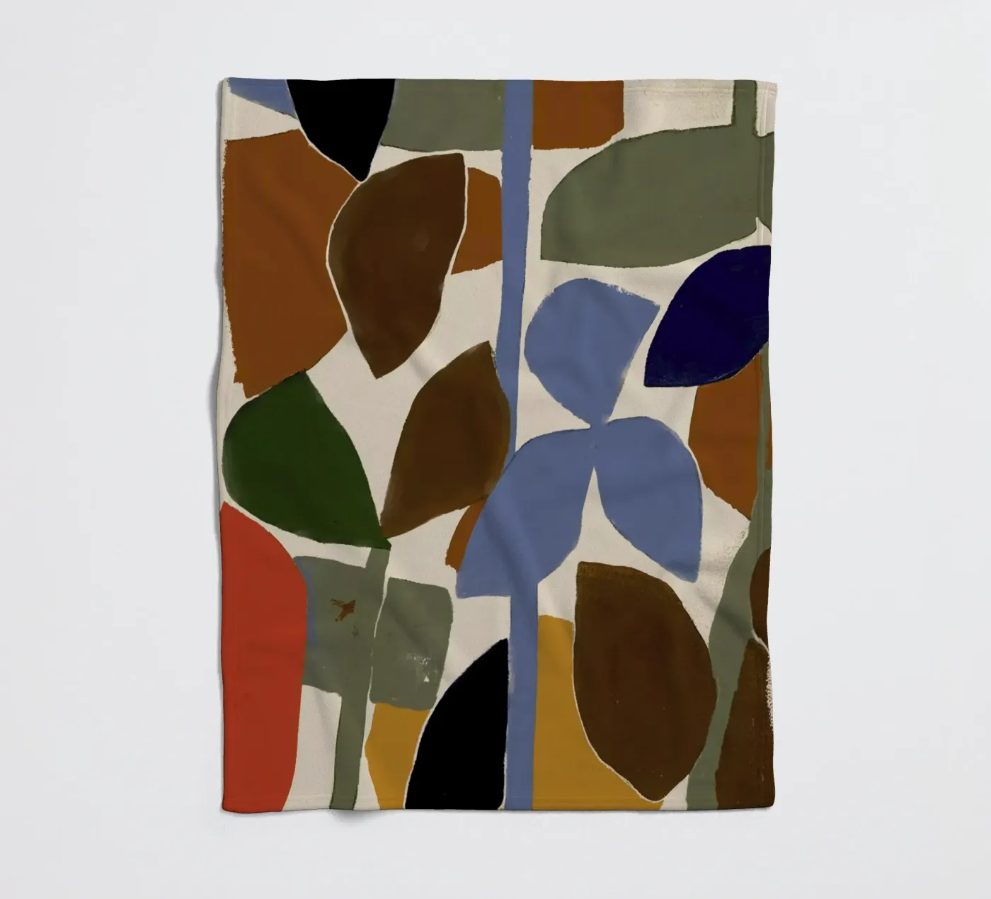 Botanic Impression plaid polaire de treechild