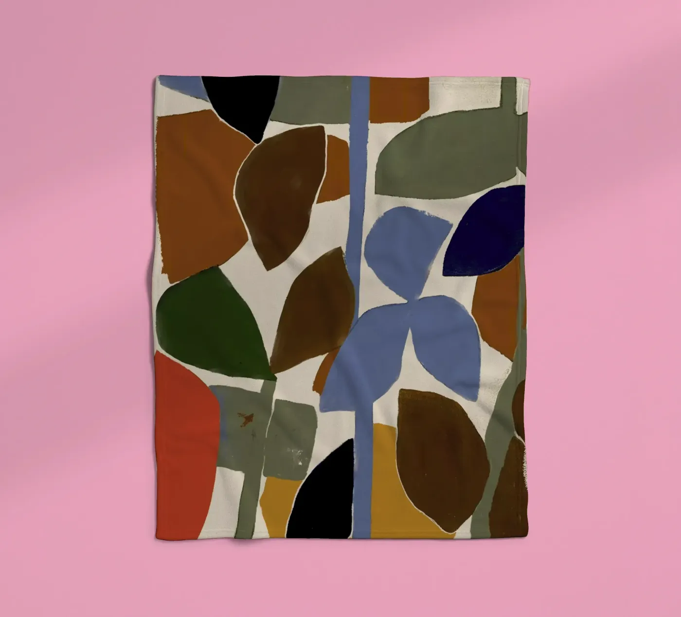 Botanic Impression plaid polaire de treechild