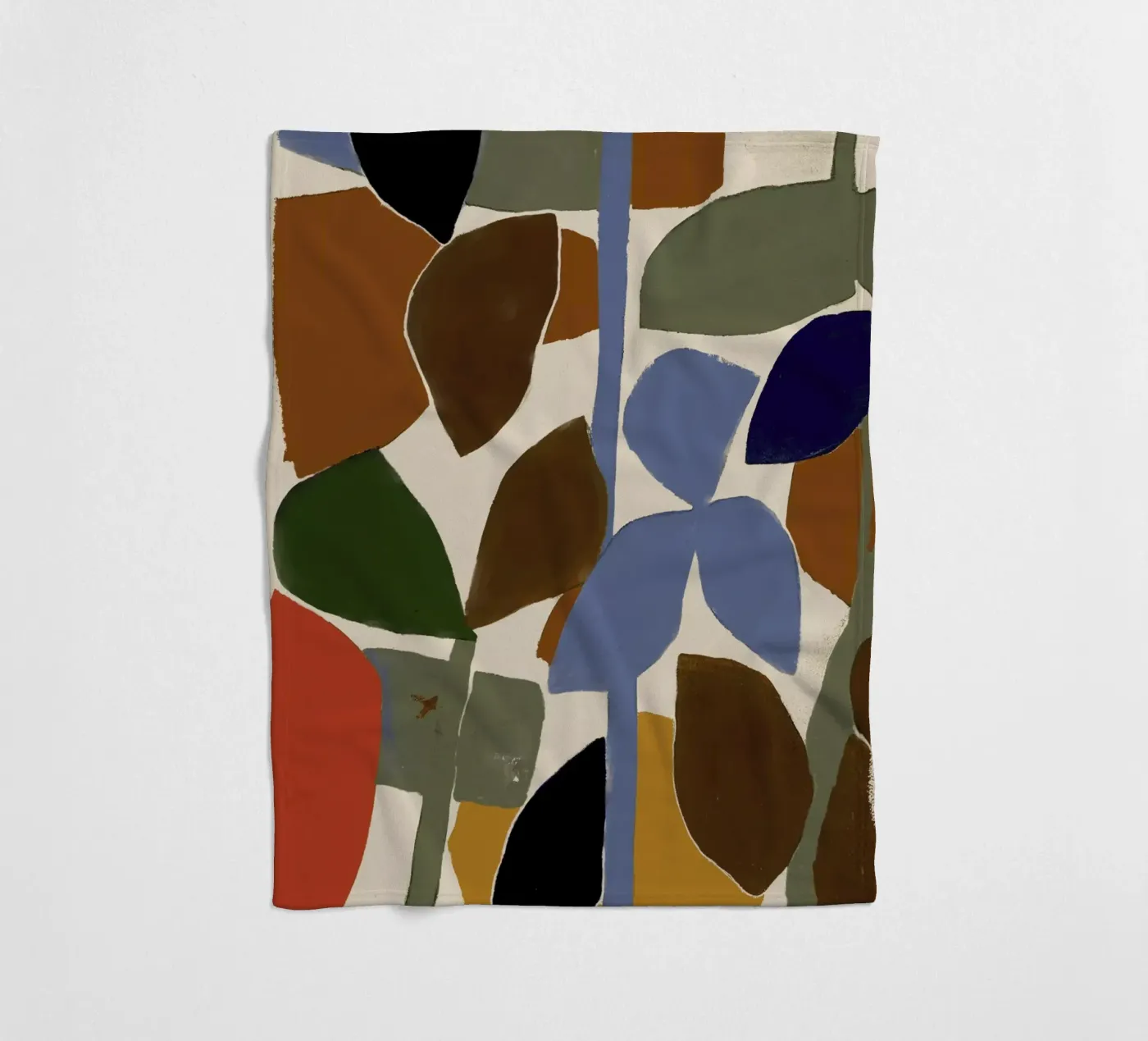 Botanic Impression plaid polaire de treechild