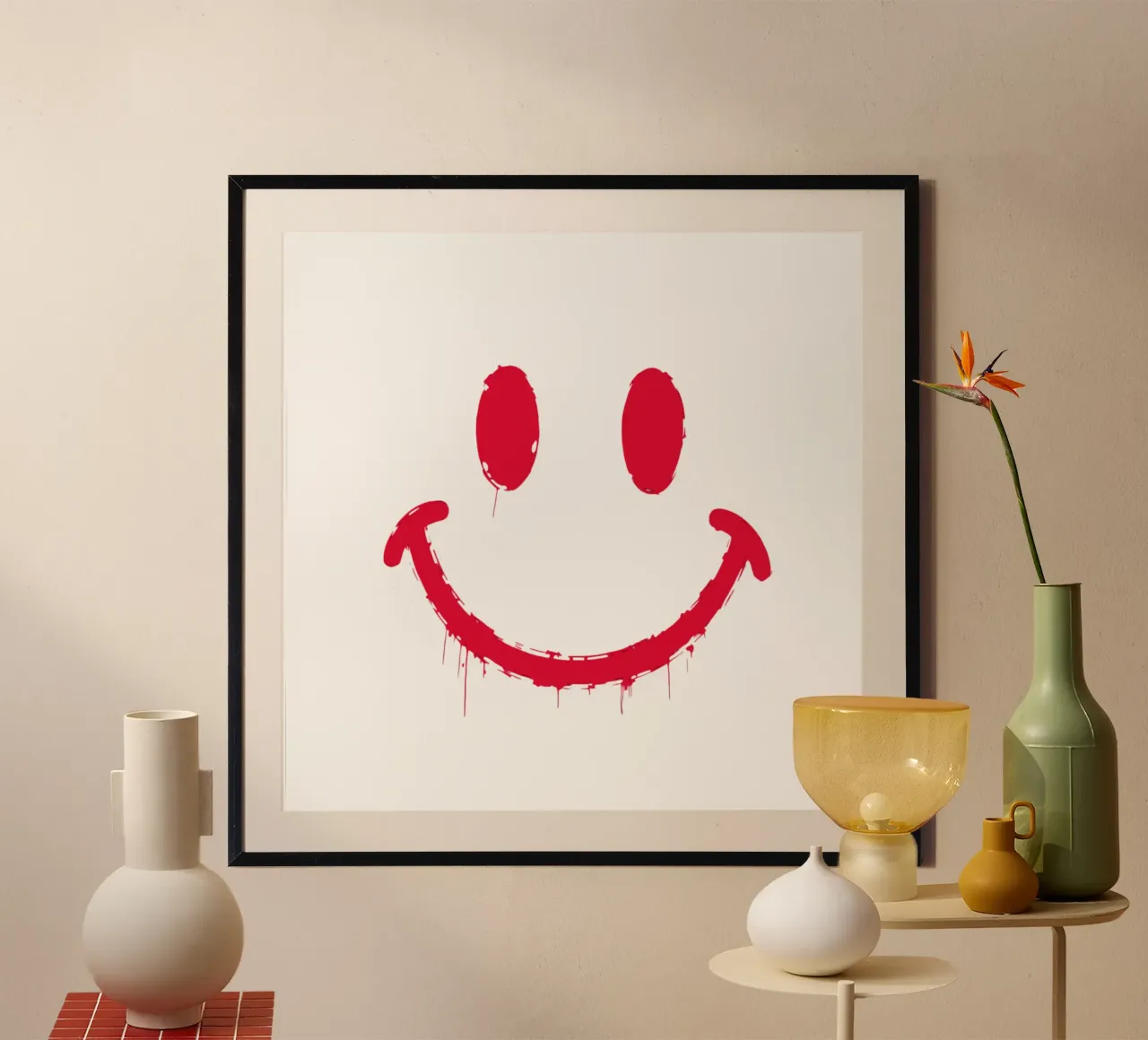 Emoji_StilB_rot4 poster da AI-Portraits by LK