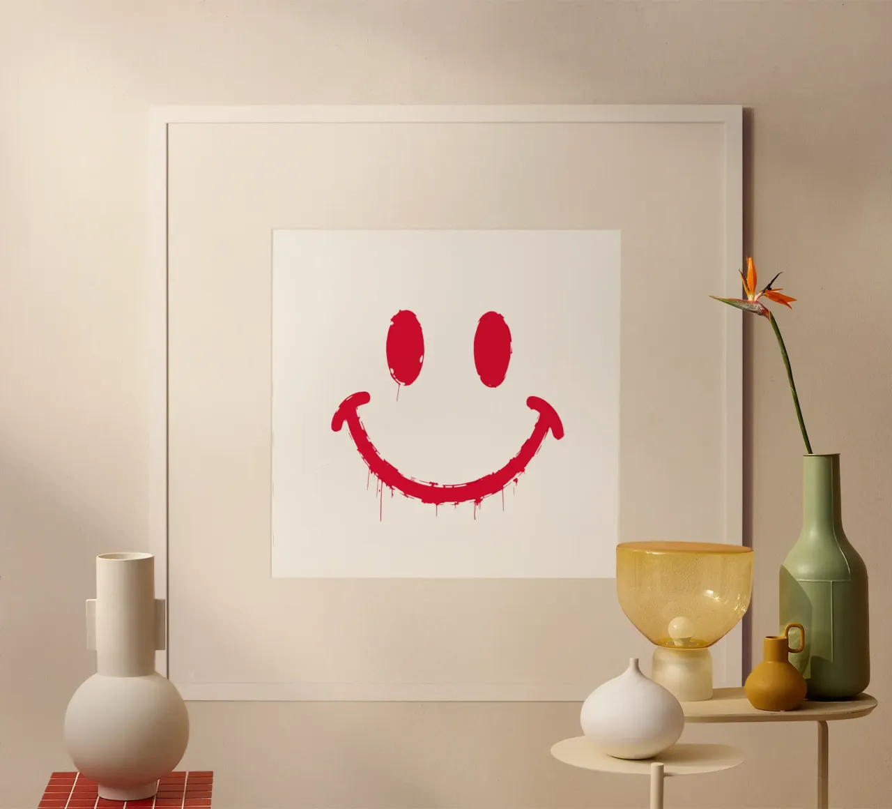 Emoji_StilB_rot4 poster da AI-Portraits by LK