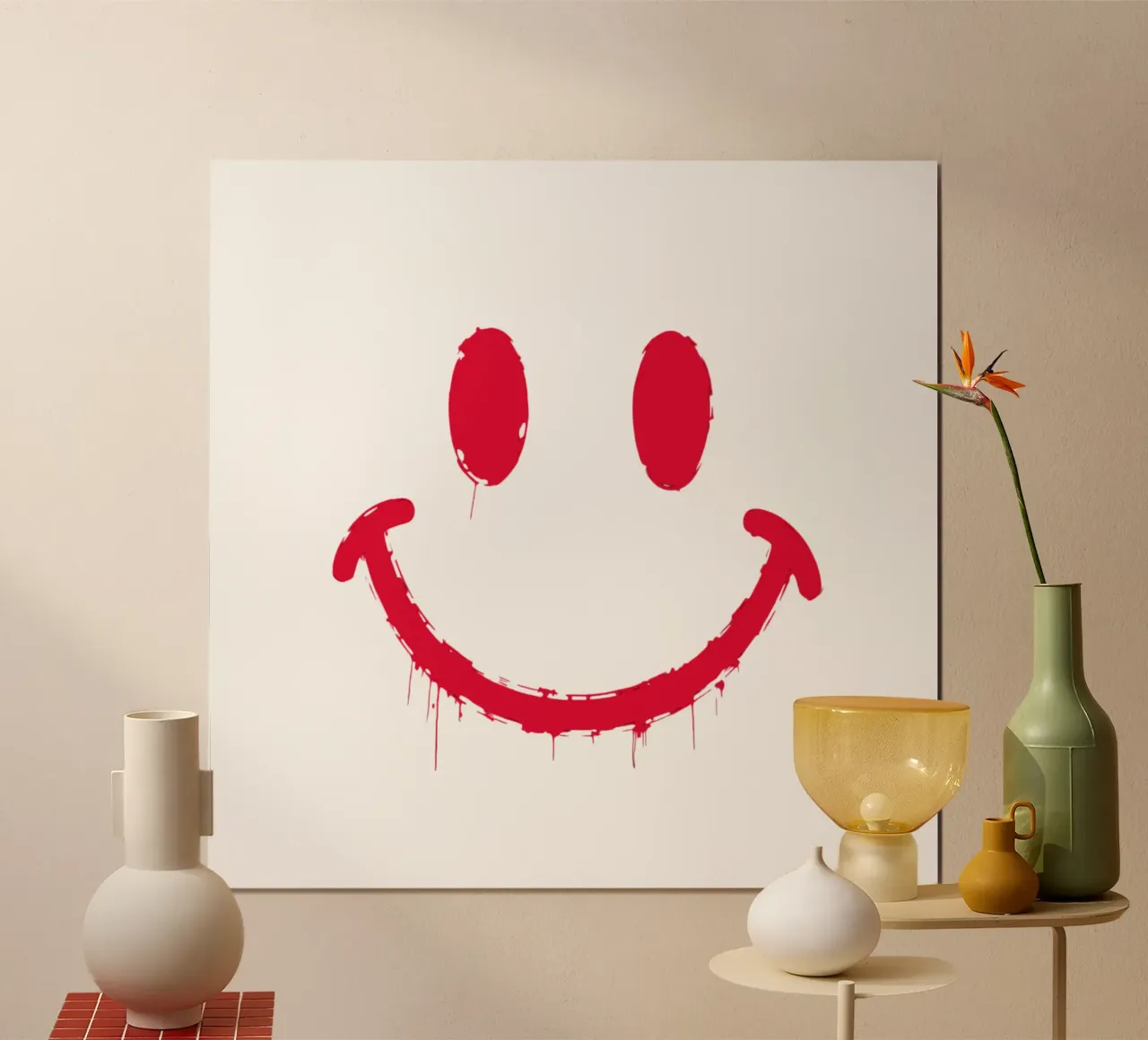 Emoji_StilB_rot4 poster da AI-Portraits by LK