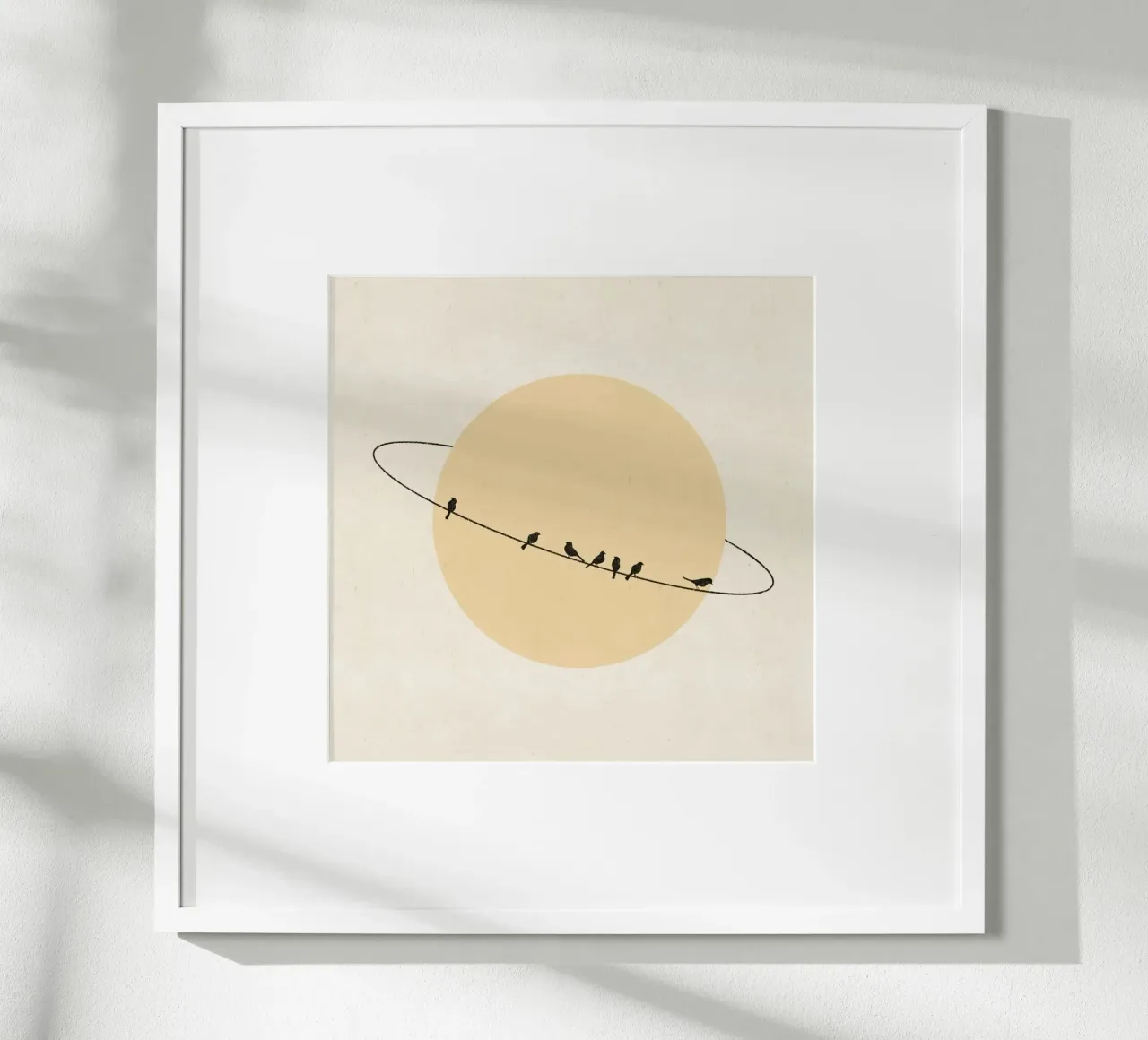 The birds circle poster da mip of map