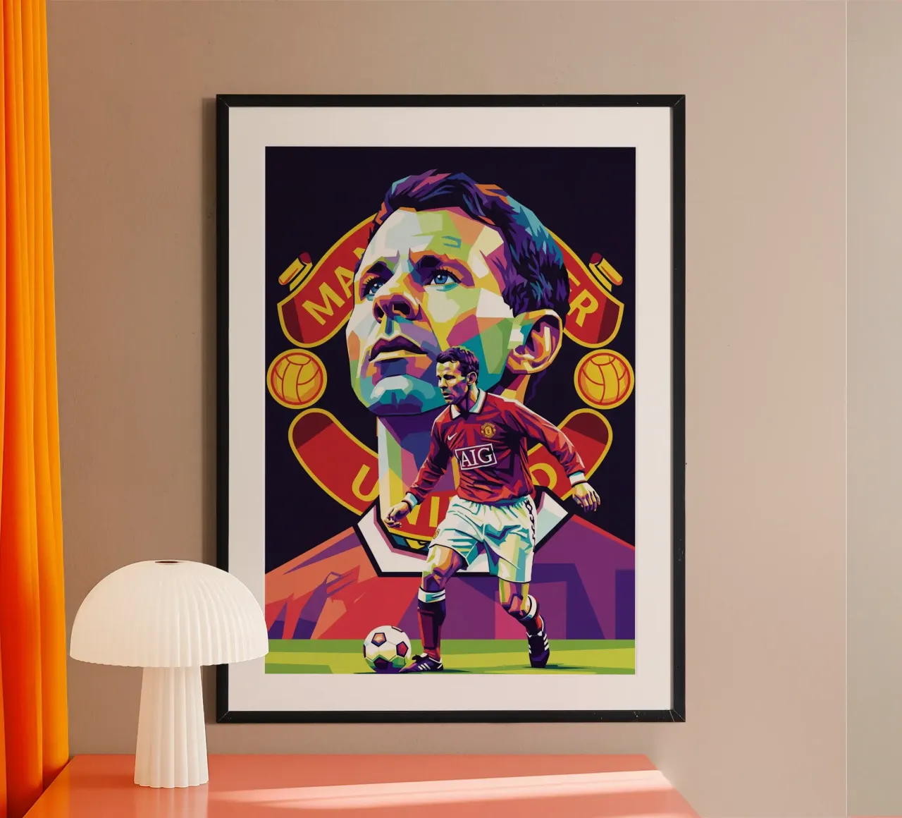 Ryan Giggs in prima serata poster da Hantamrata